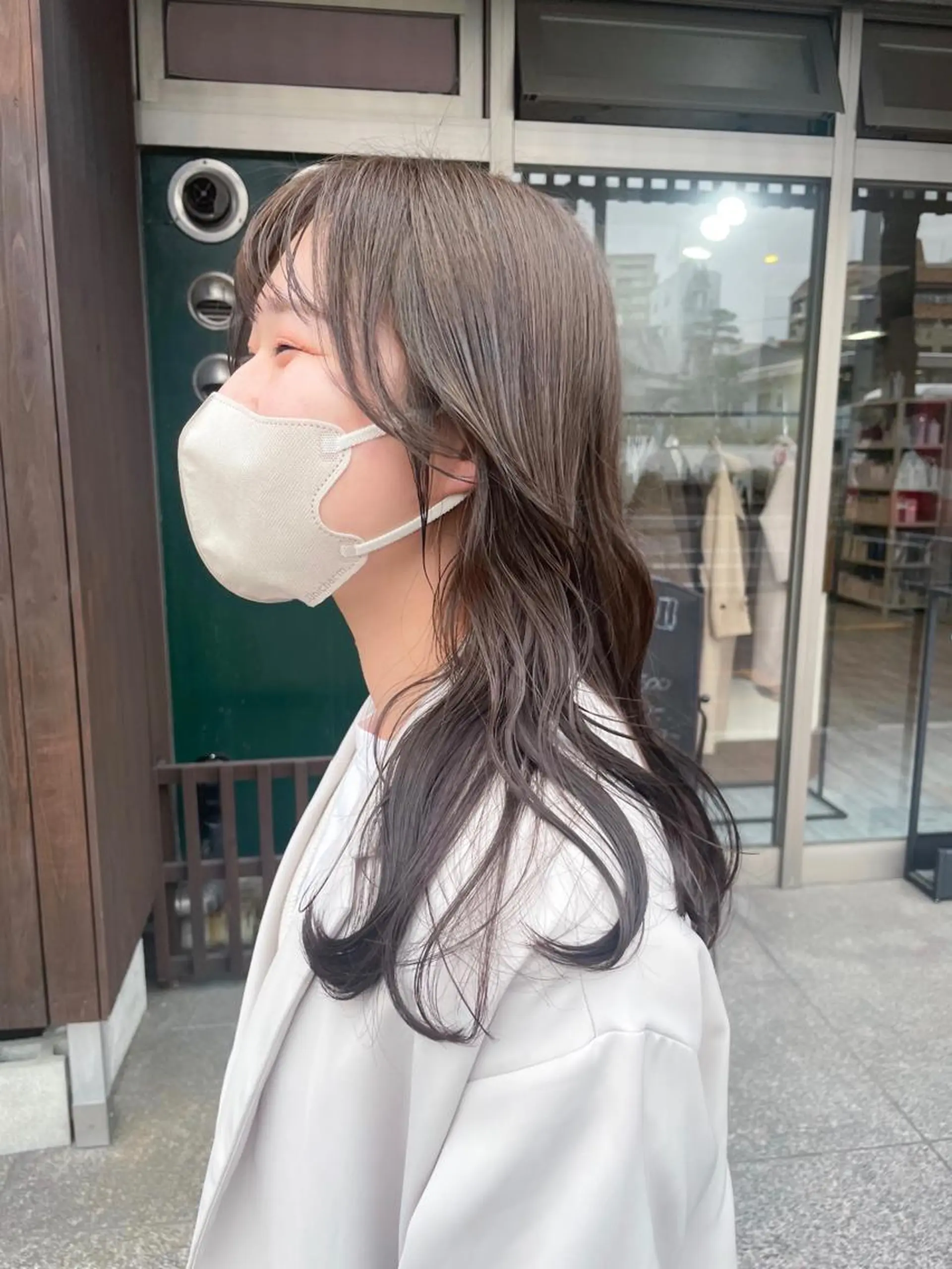 セミロング カラー 高橋 みく/ minim 暖色のヘアスタイル