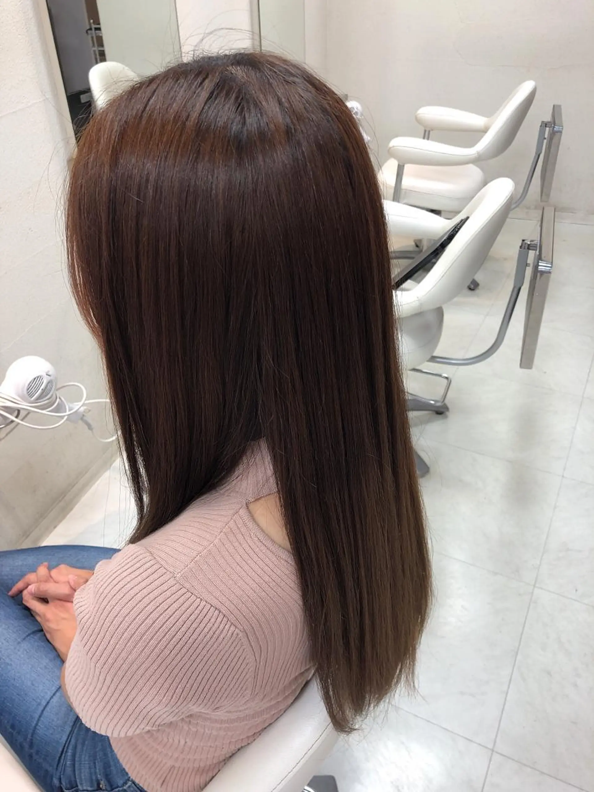 ロング トリートメント 阿部 美咲のヘアスタイル