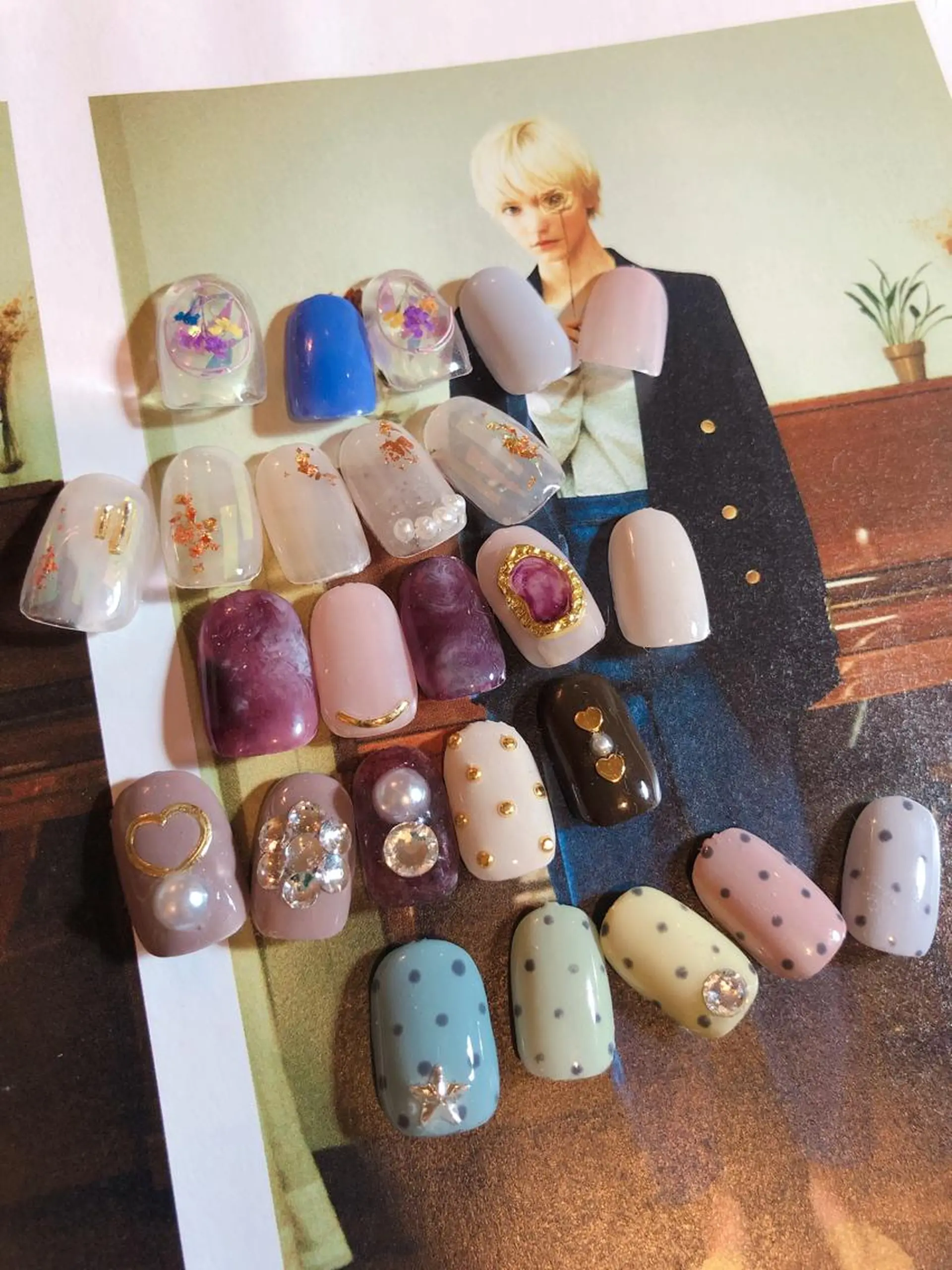 ネイル ミディアムネイル アトリエ UNICOのネイルデザイン