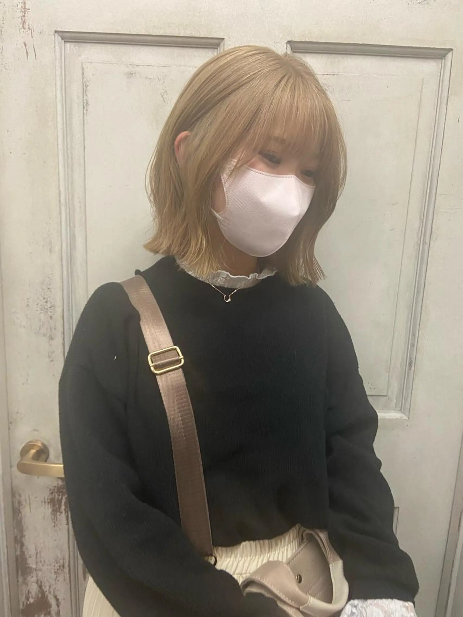 ミディアム ヘアカラー 🦭☪️Azumiボ ブ/レイヤー☪️🦭のヘアスタイル