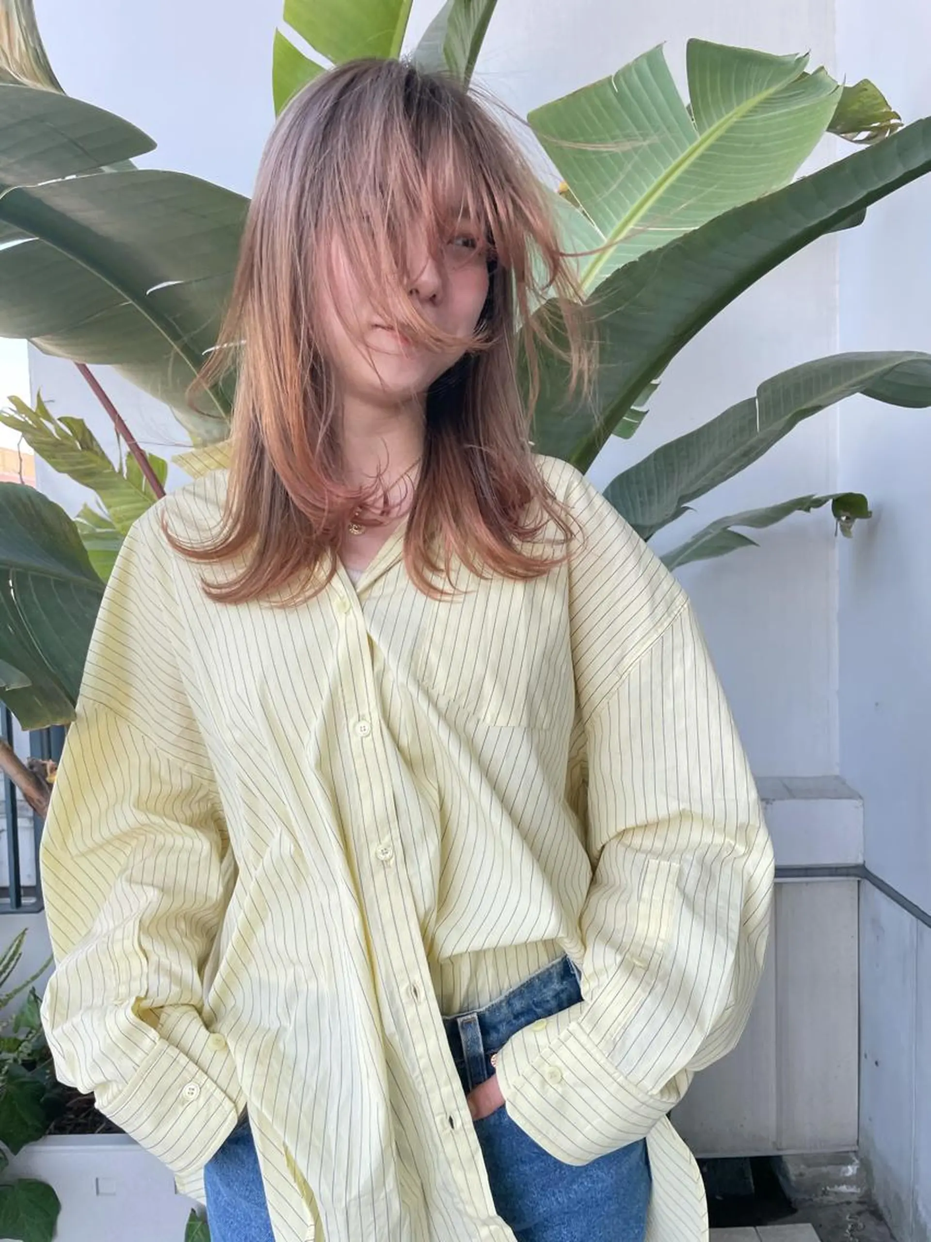 ミディアム カラー suvvy hairsalonのヘアスタイル