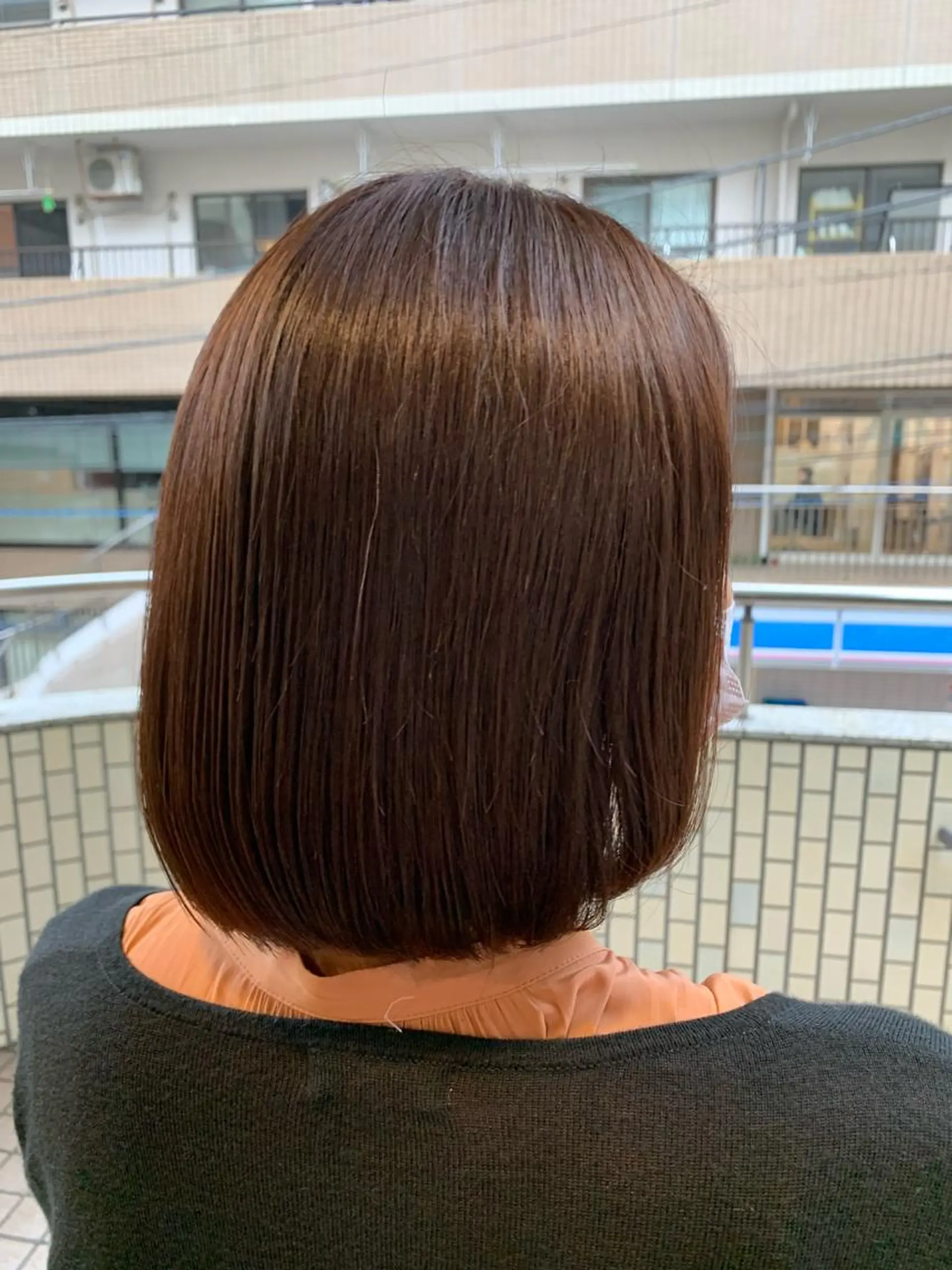 ショート カラー カット ヘアカラー 小田切 栄司のヘアスタイル