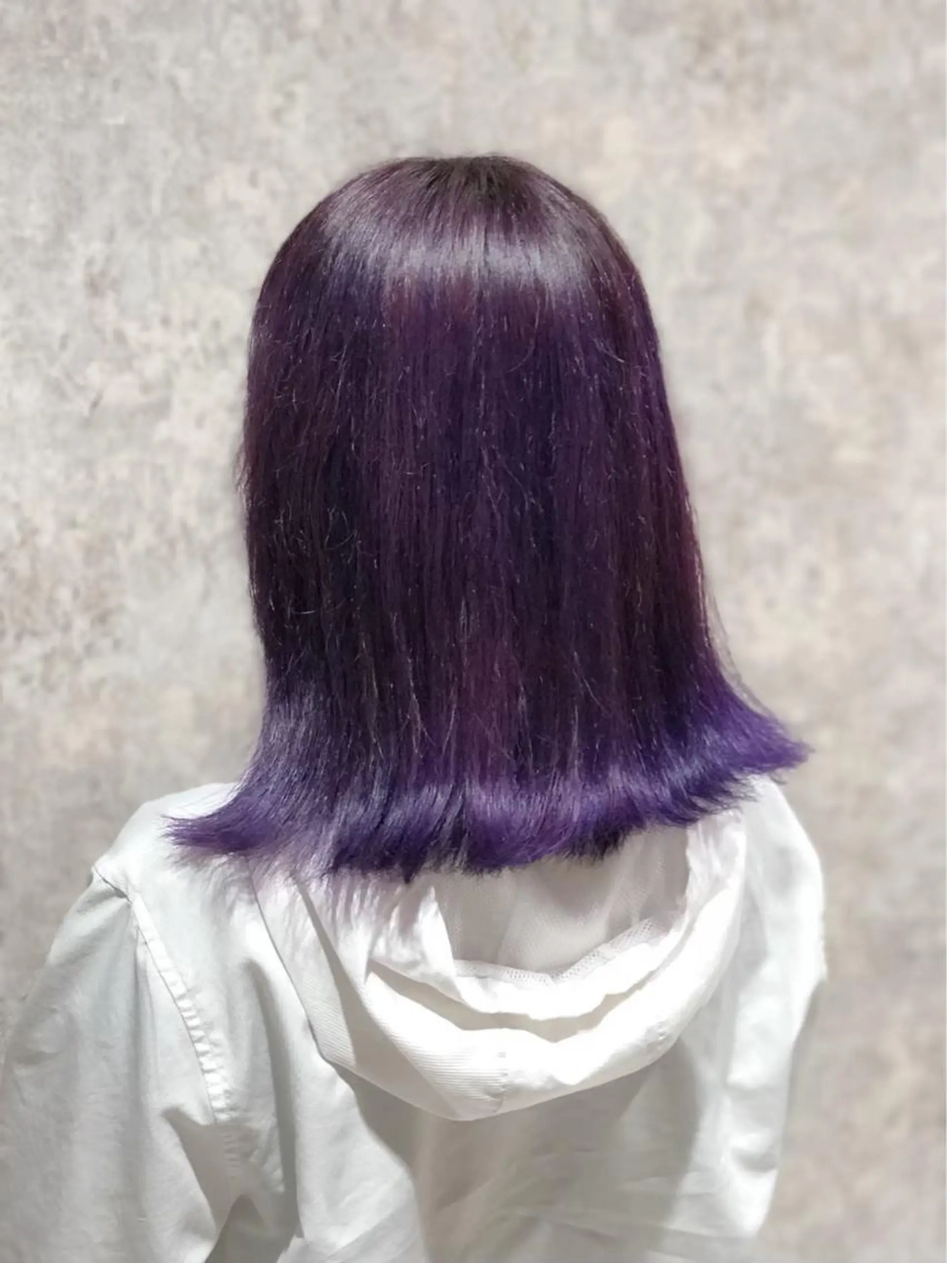 ミディアム カラー パープルカラー 🫟Blanco🫟 Color&Careのヘアスタイル