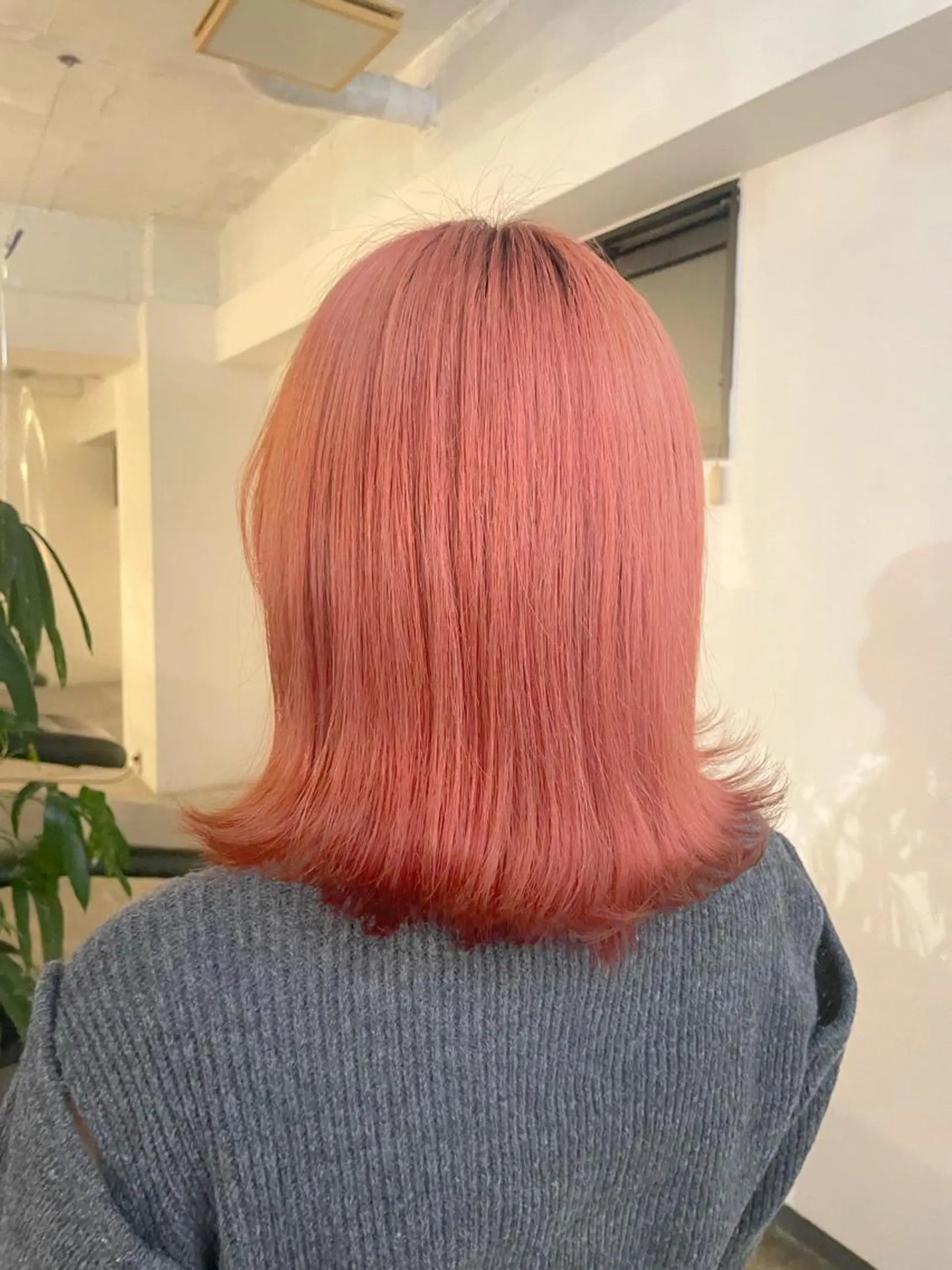 ミディアム カラー ベージュカラー ブリーチ ケアブリーチ ダブルカラー オレンジ ヘアカラー トリートメント 暖色カラー🍒 ケアブリーチ/akiのヘアスタイル