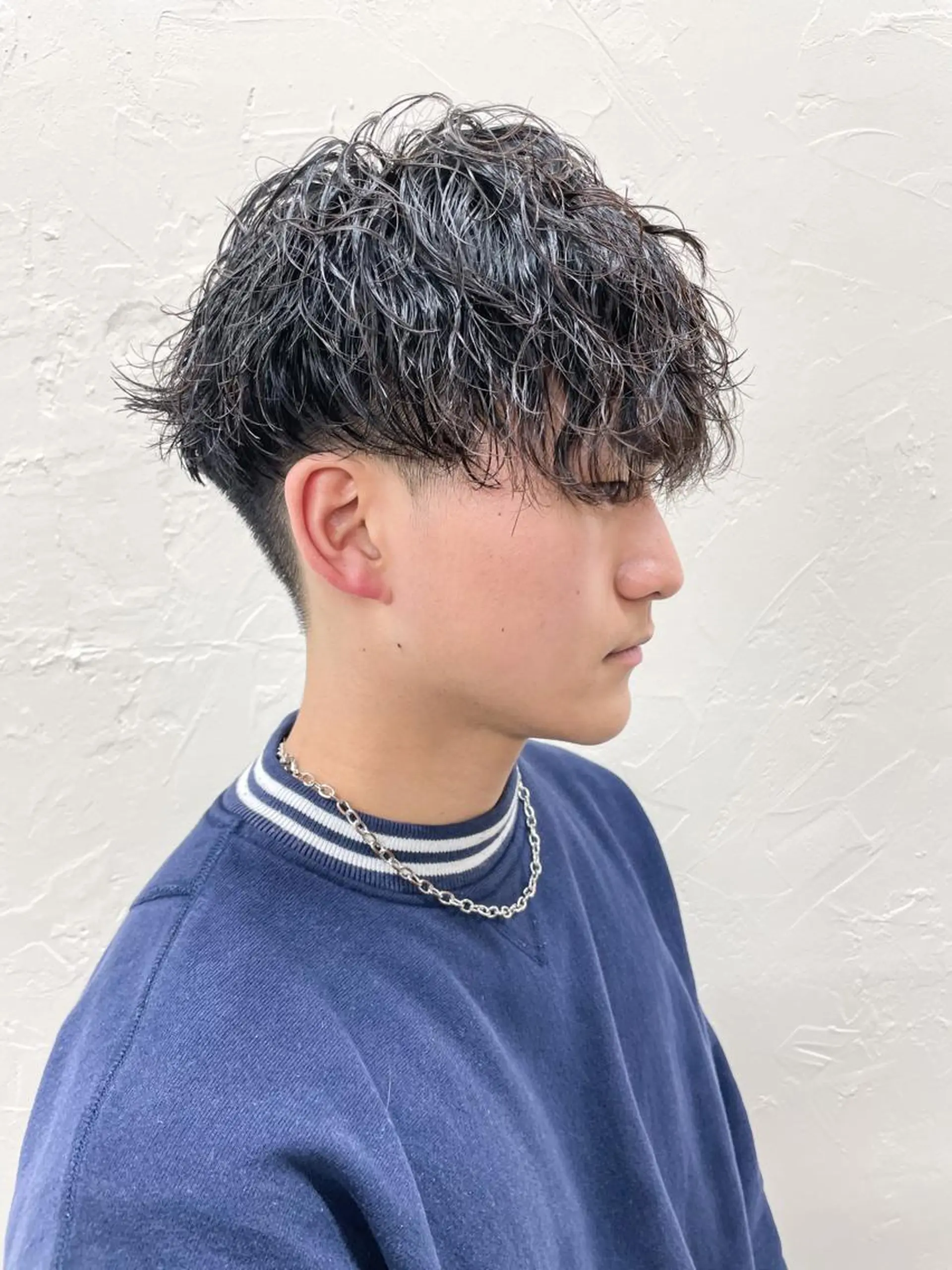 ショート パーマ メンズ カット パーマ warme所属・メンズパーマ メンズ特化ryoのヘアスタイル