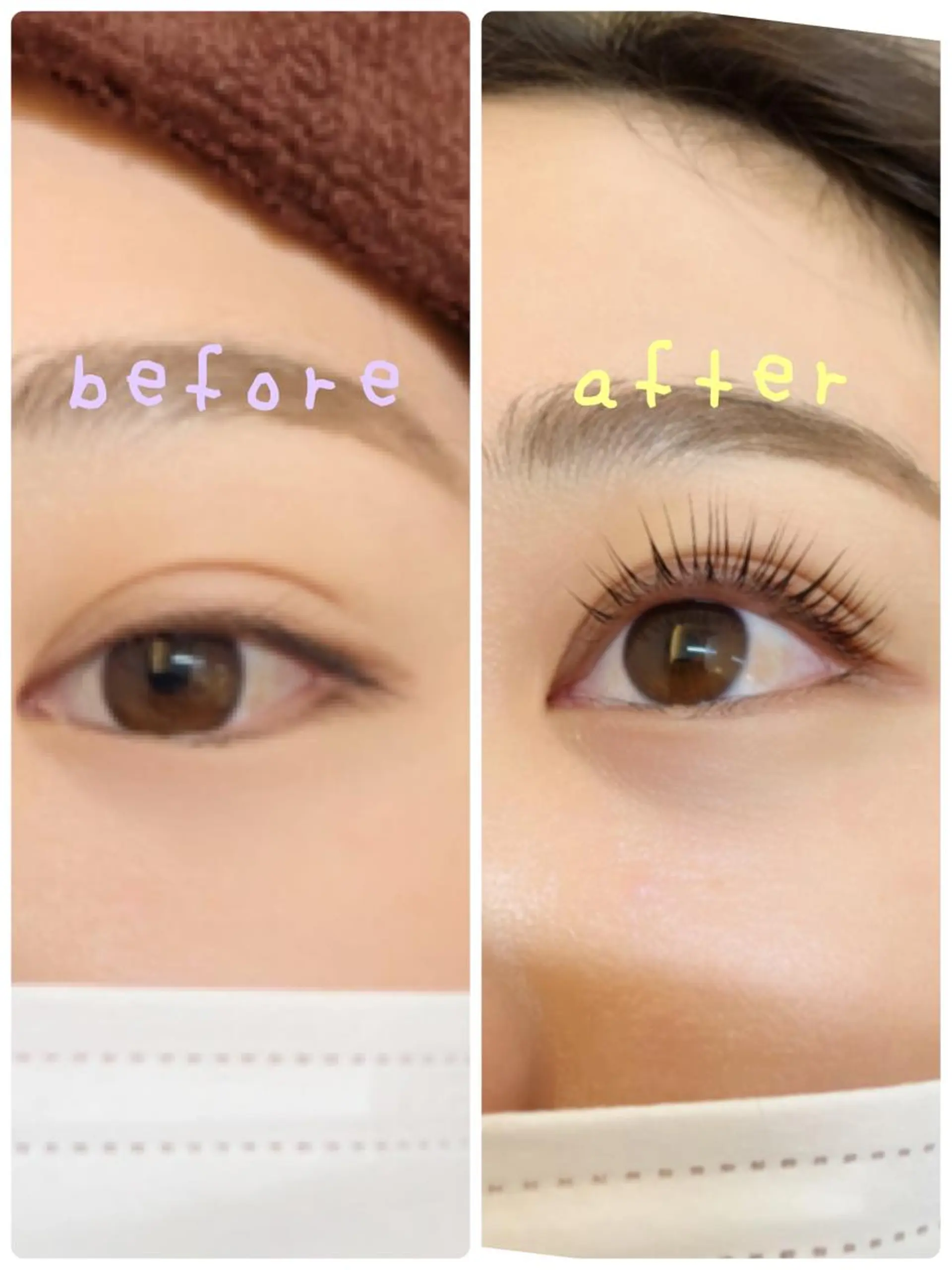 マツエク・マツパ パリジェンヌラッシュリフト ♡ma yu♡のマツエク・マツパデザイン