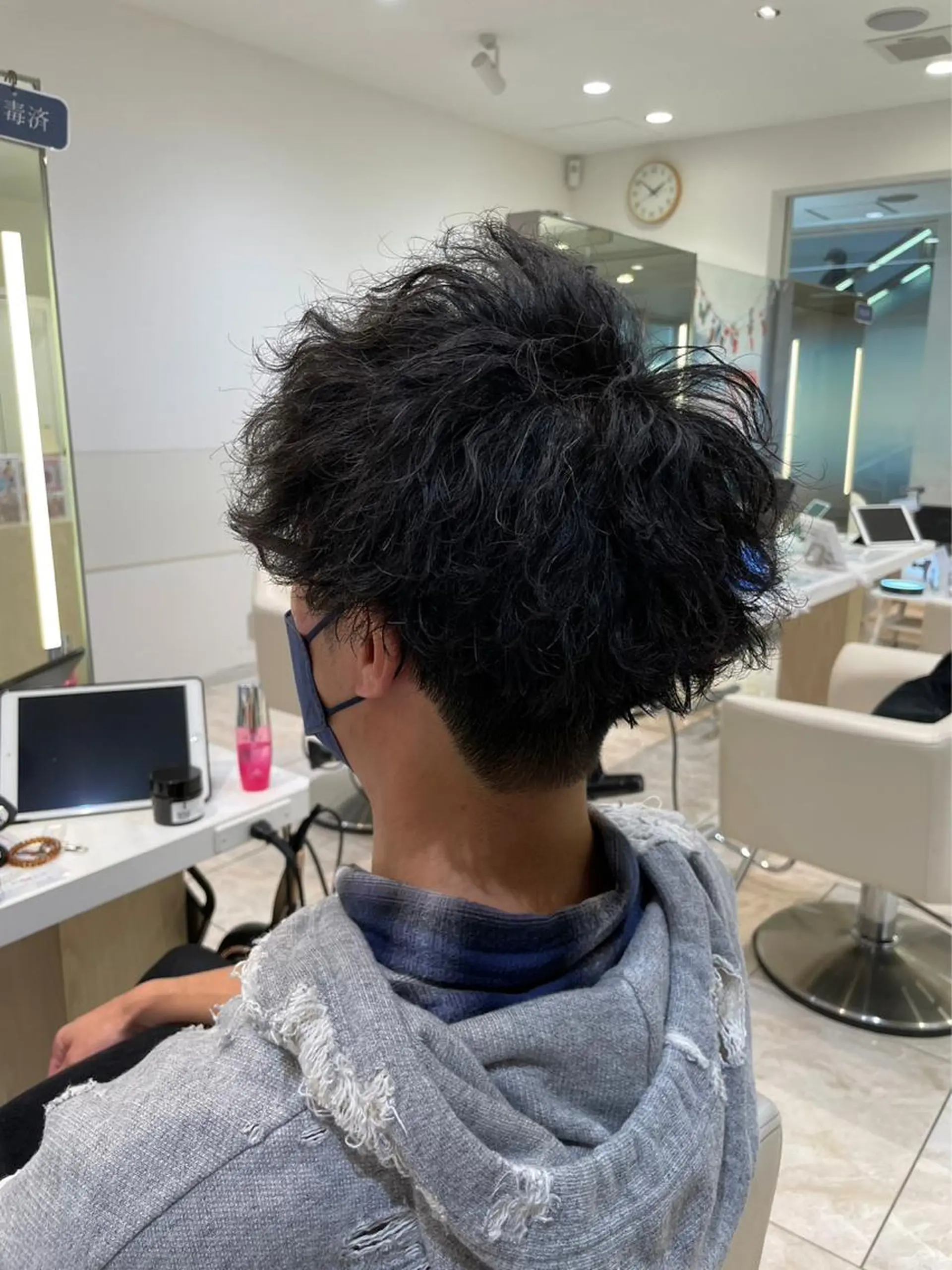 パーマ メンズ 波巻パーマ/毛流れ パーマ☘️りゅうせいのヘアスタイル