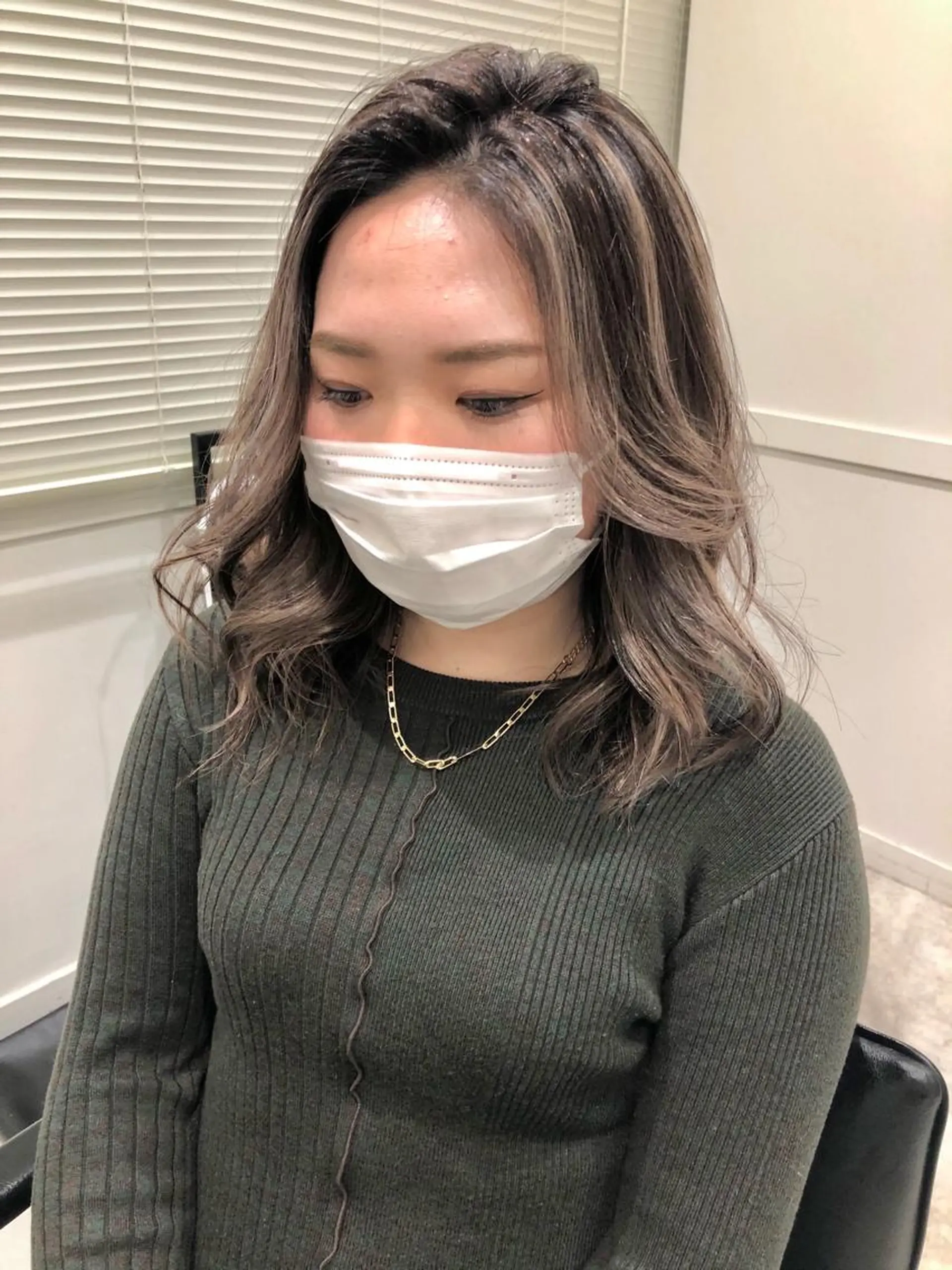 セミロング カラー メンズ特化 パーマ/オザワのヘアスタイル