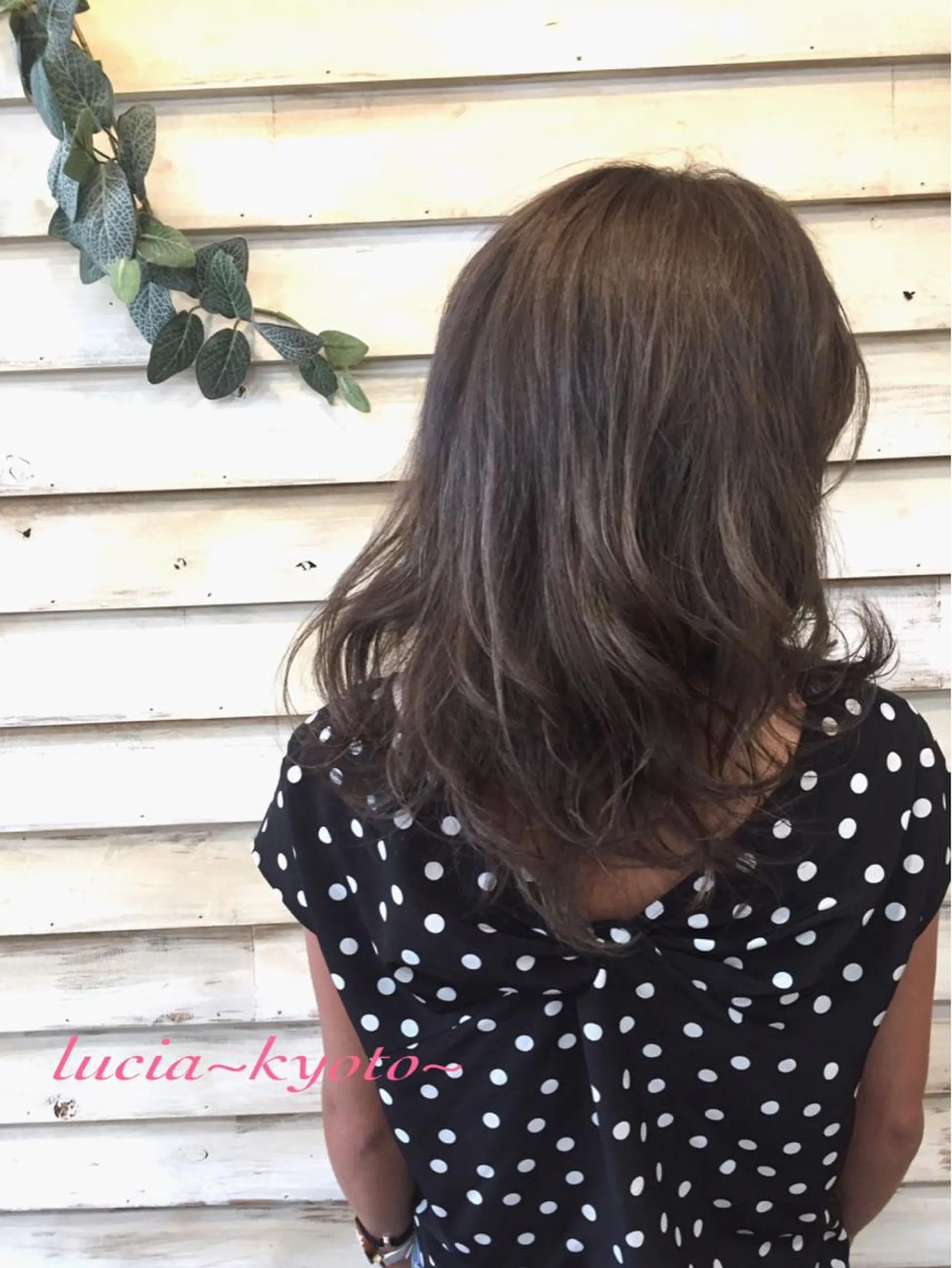 セミロング アッシュ アッシュグレー カラー特化サロン茶屋 町Furukuboのヘアスタイル