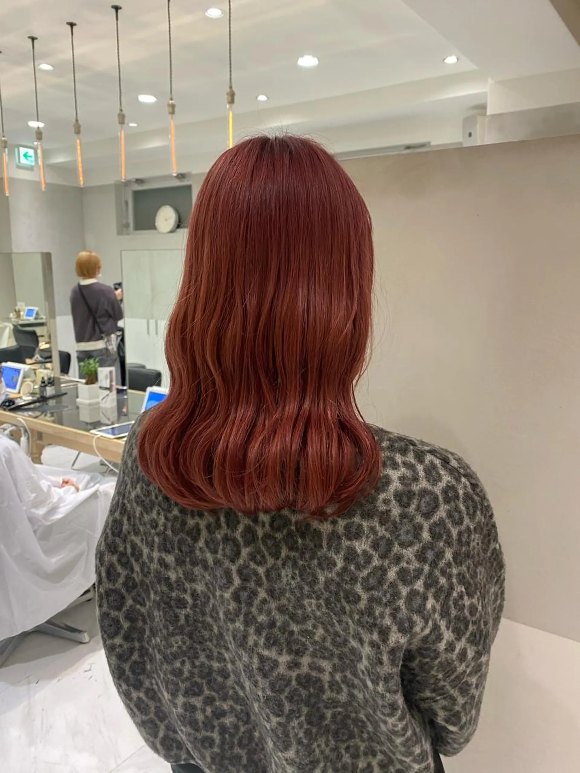 セミロング カラー ナチュラル/韓国💎 haruka 💎のヘアスタイル