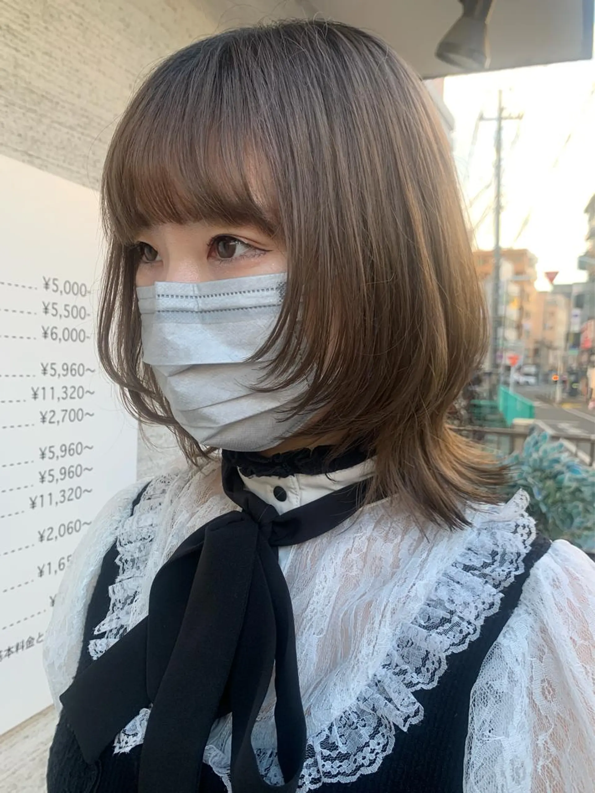 ミディアム ウルフカット RIO .のヘアスタイル