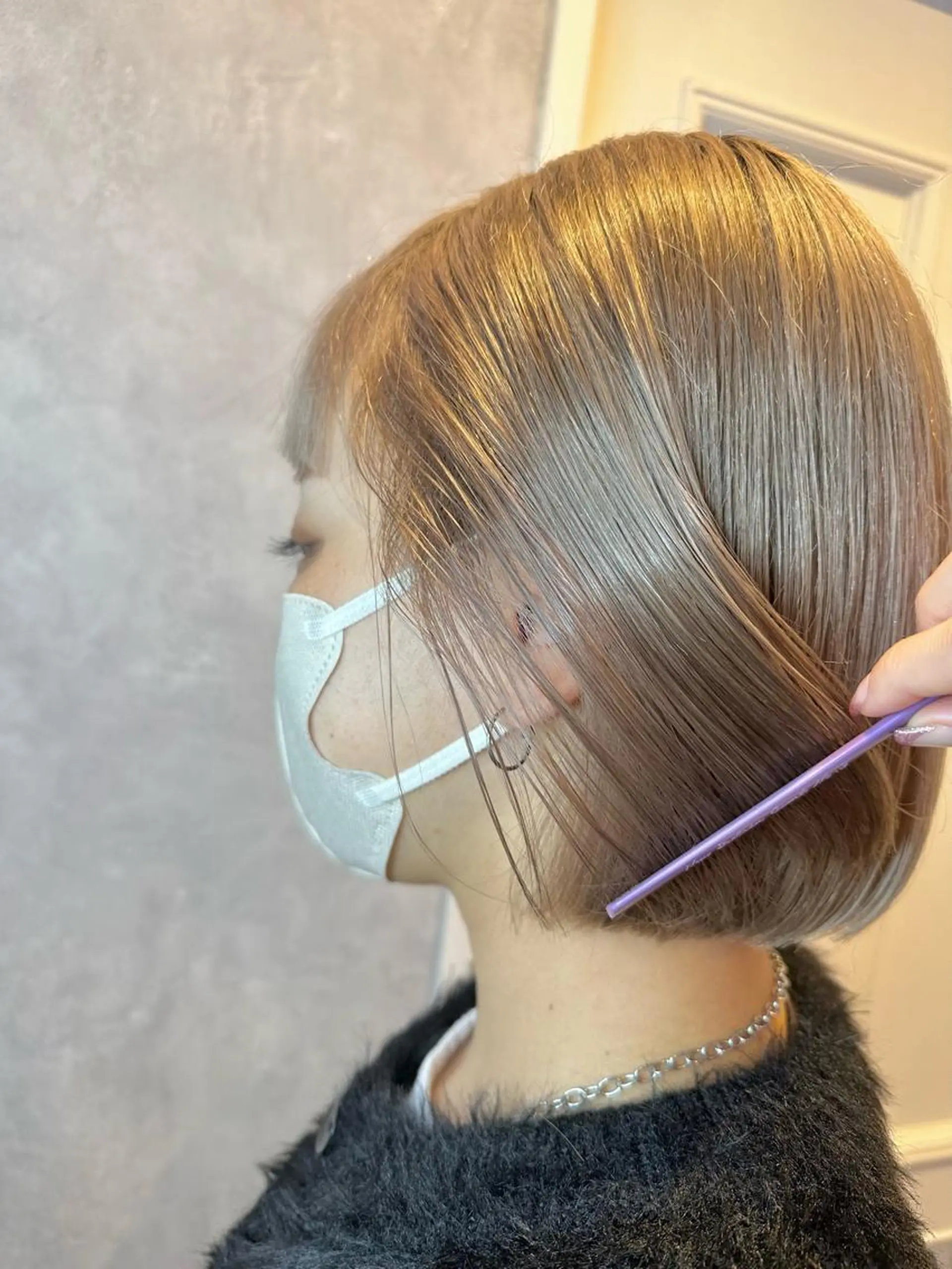 カラー Mayo/ダブルカラ メンズカット/カラーのヘアスタイル