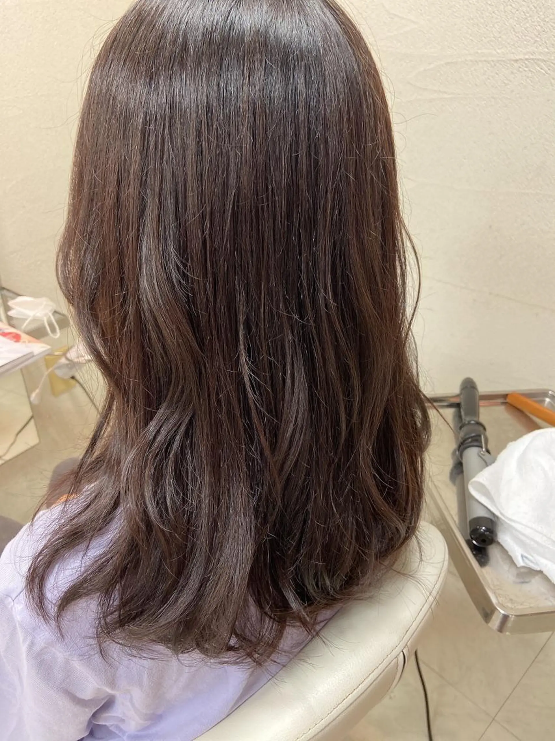 ロング カット トリートメント 菊地 美憂のヘアスタイル