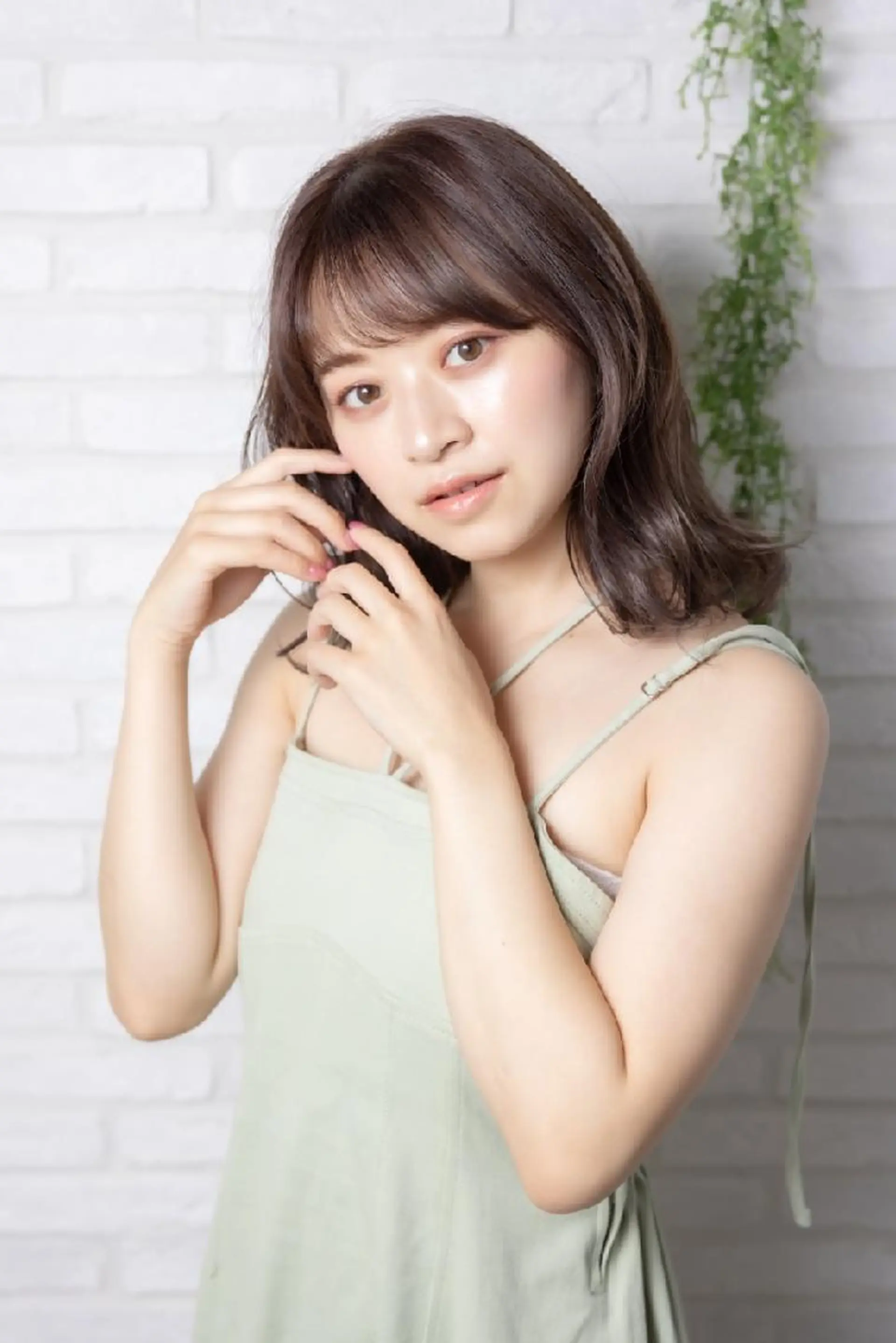 ミディアム カラー ハイライトカラー ラベンダーカラー ピンクカラー ピンクラベンダー ハイライト 尾澤 尚希のヘアスタイル