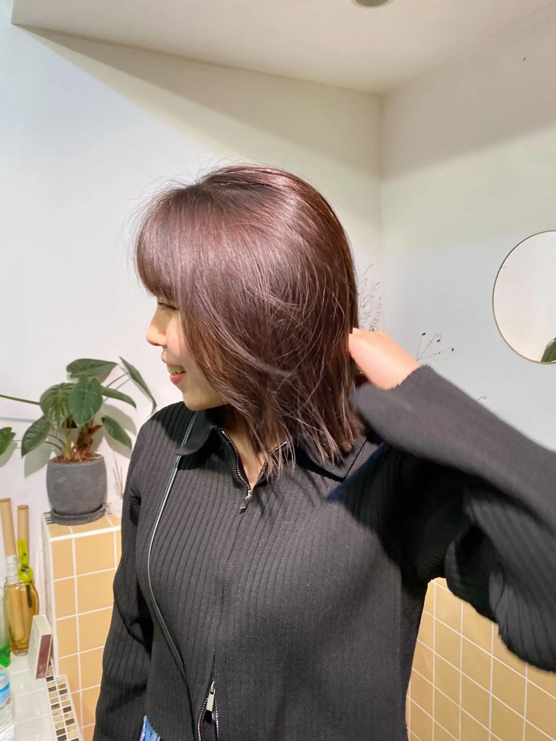 カラー ヘアカラー トリートメント iroha/ n.w.h🎀のヘアスタイル