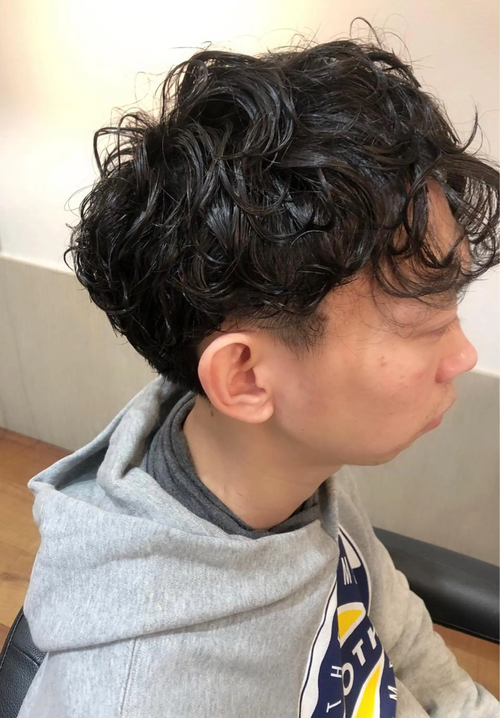 パーマ メンズ MOLLA 浅香山店所属・谷口ゆめ/縮毛矯正/ 大人女子/眉ワックスのヘアスタイル