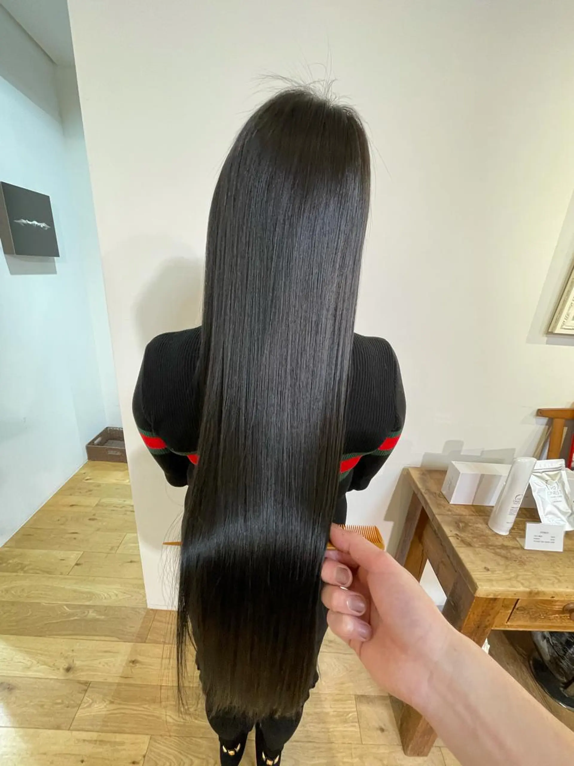 ロング 齋藤 巧のヘアスタイル