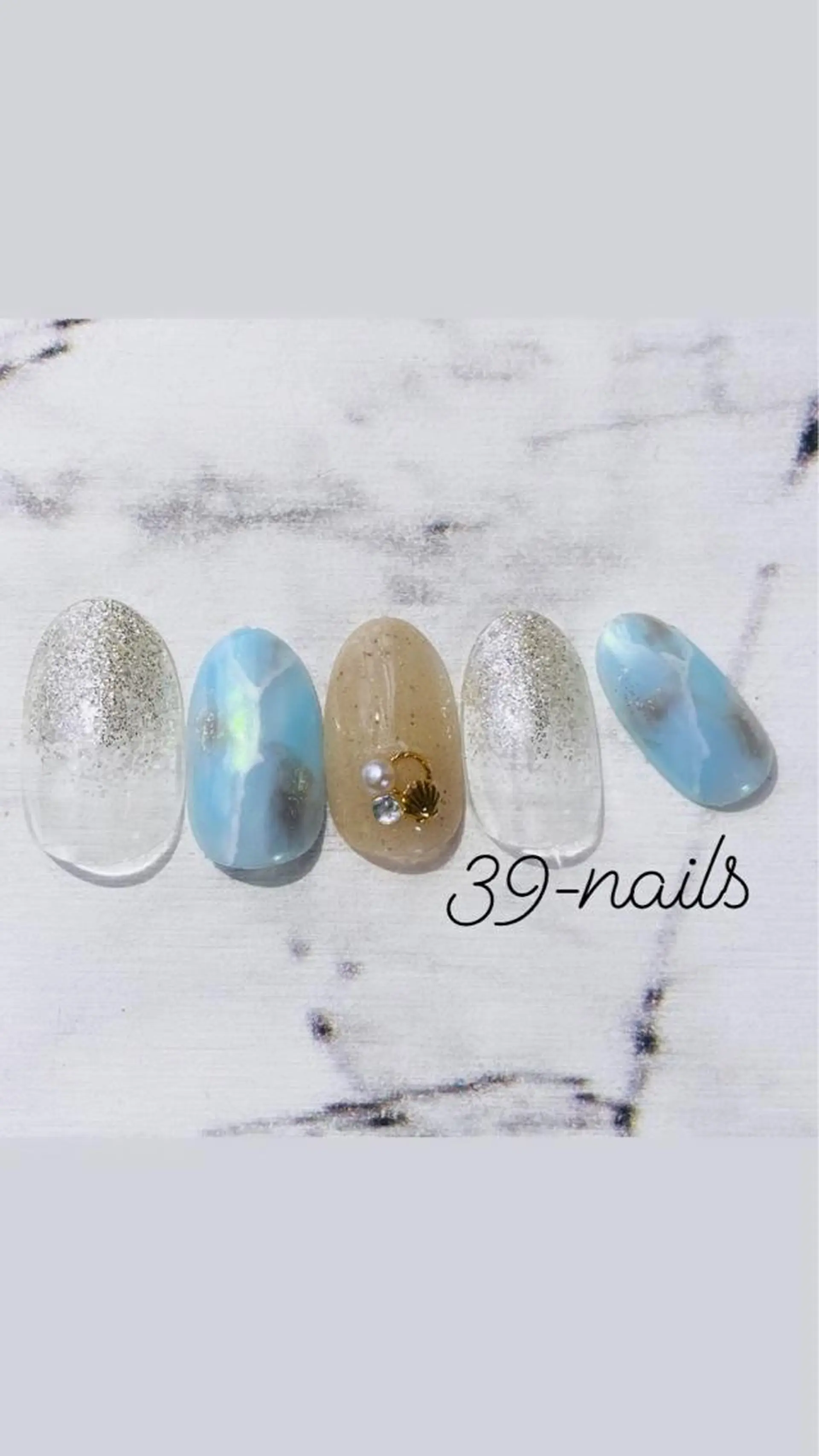ネイル 39-nails EharaMikuのネイルデザイン