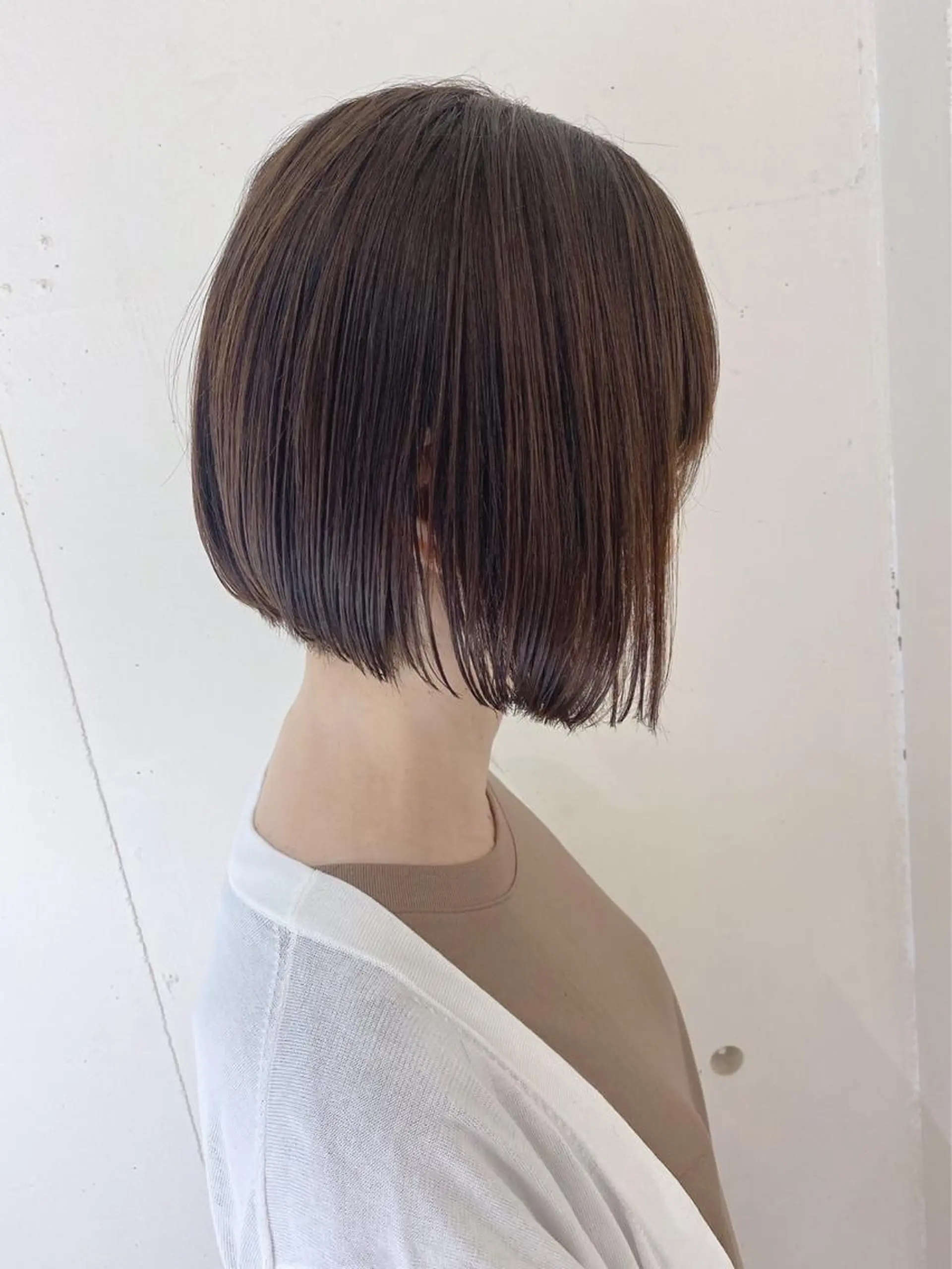 ミディアム カラー ボブ ZELE  AVEDA 浦和パルコ店所属・金田 龍之介のヘアスタイル