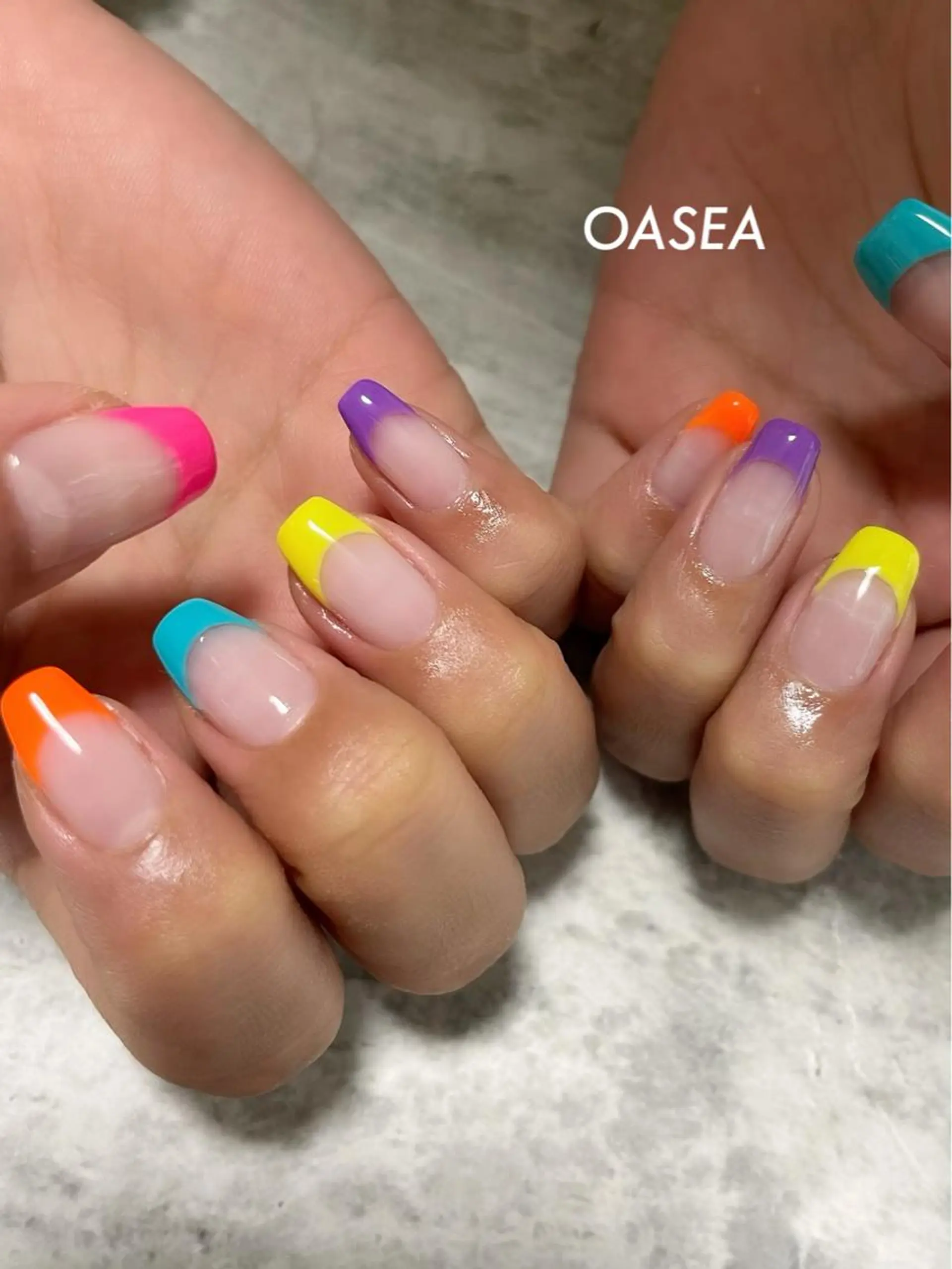 ネイル ハンドネイル 🌞💜 KAORI 🌴のネイルデザイン