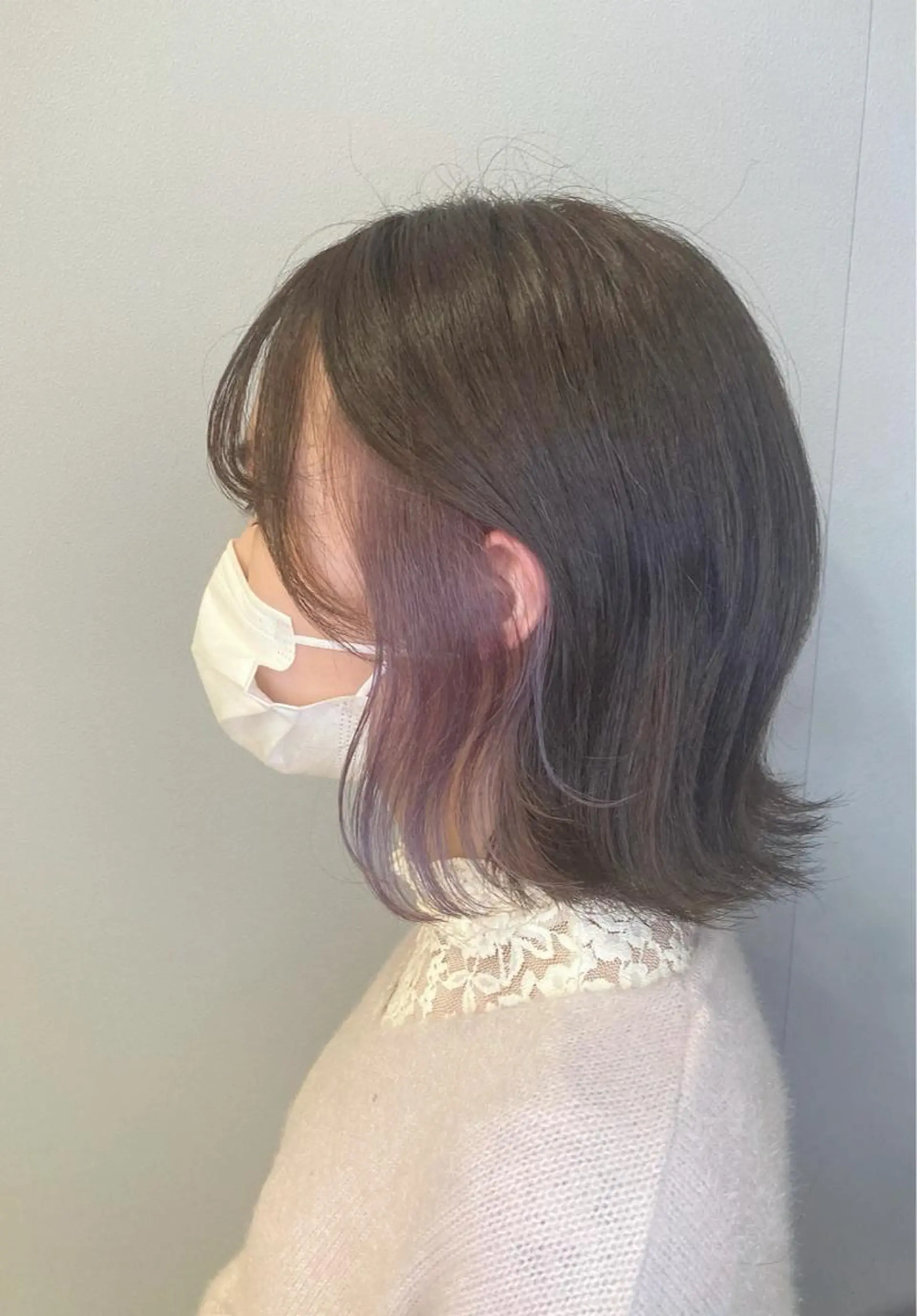 ショート カラー ヘアカラー 宮原 佳苗のヘアスタイル