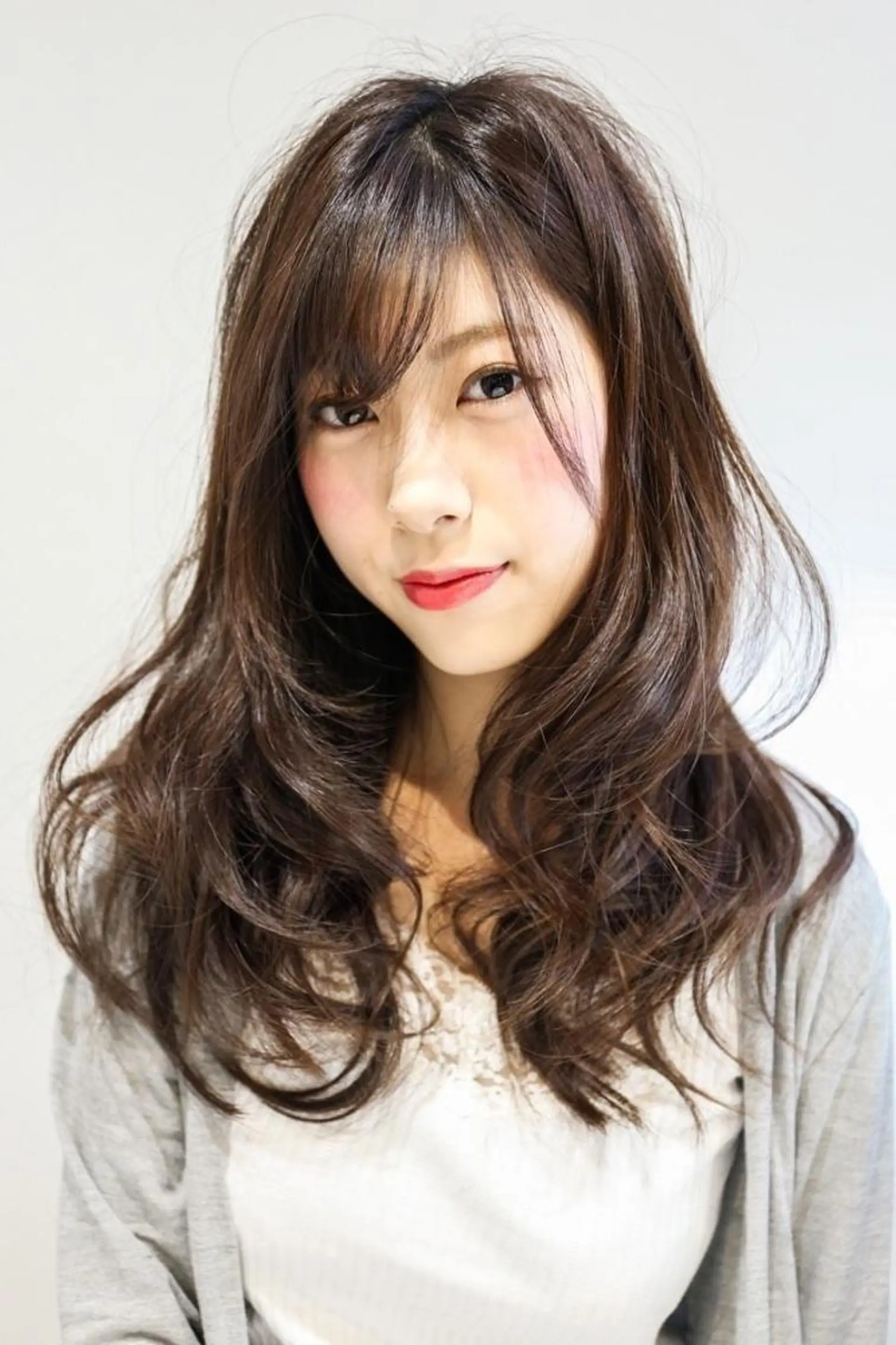 ロング カラー パーマ ヘアアレンジ ブリーチ/ヘアケア/ 艶髪/イギチハルのヘアスタイル