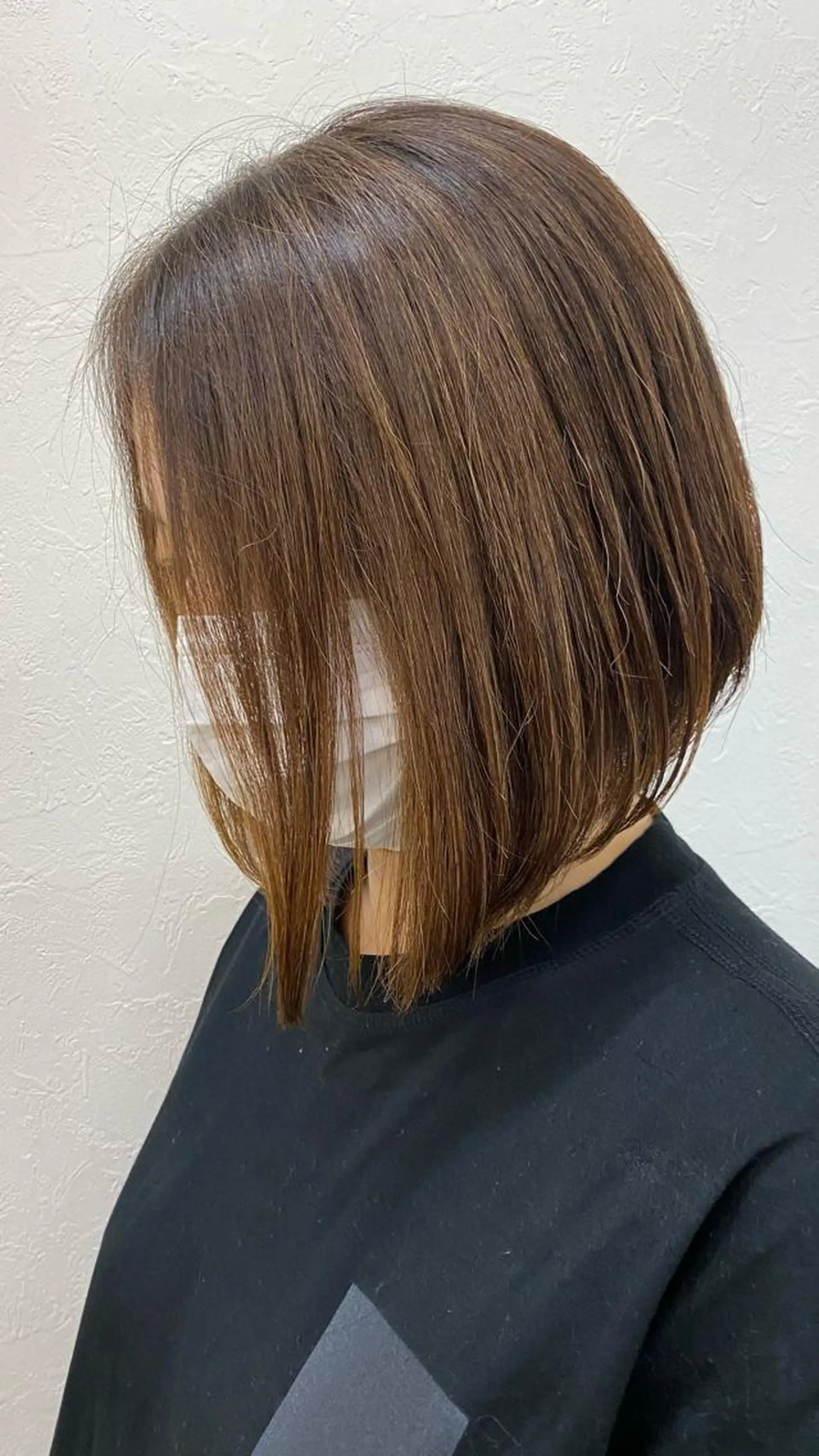 ショート 前下がりボブ ボブ 足利/透明感カラー/ GRACE/りおのヘアスタイル