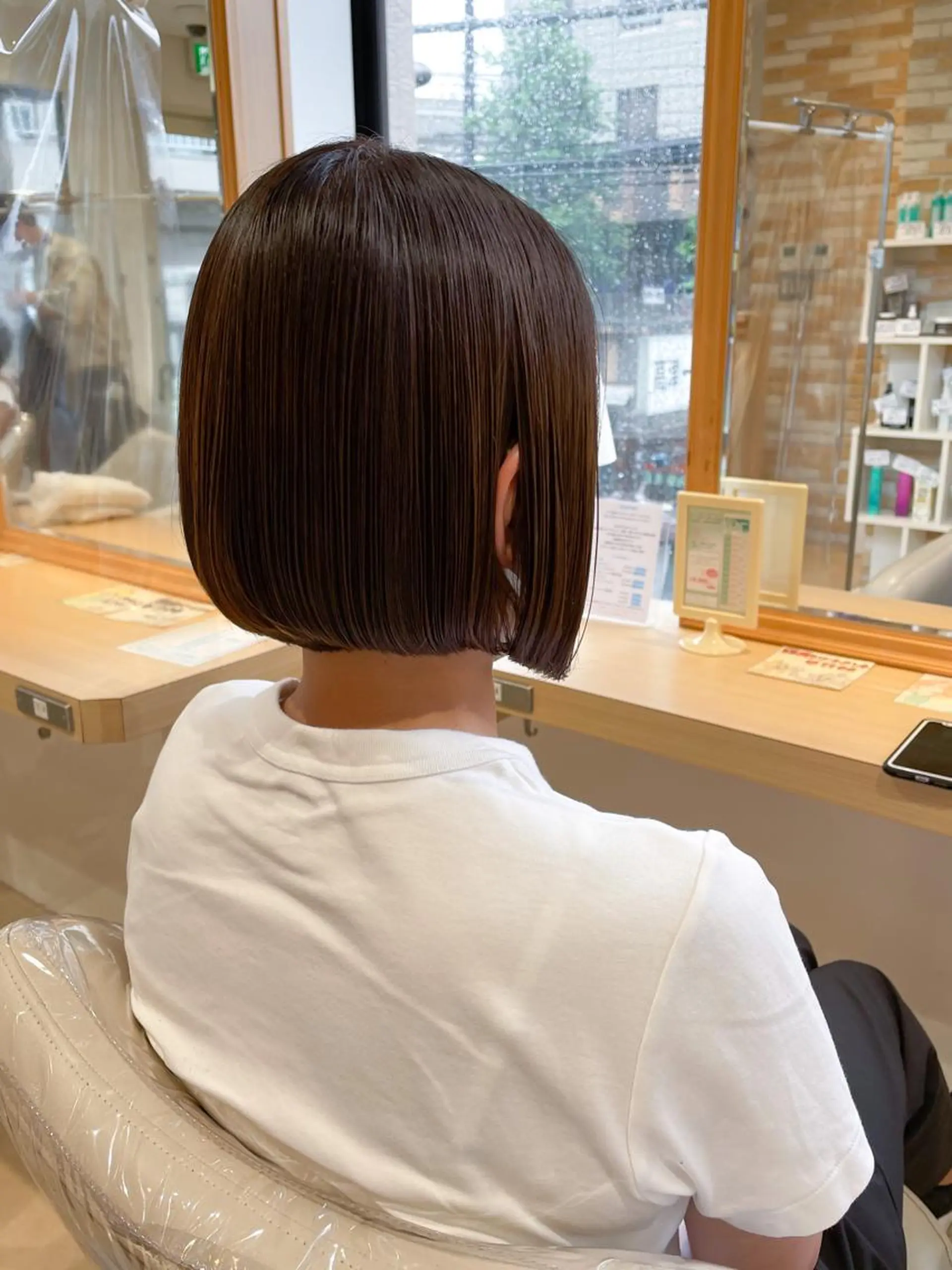 ショート カイ モエのヘアスタイル