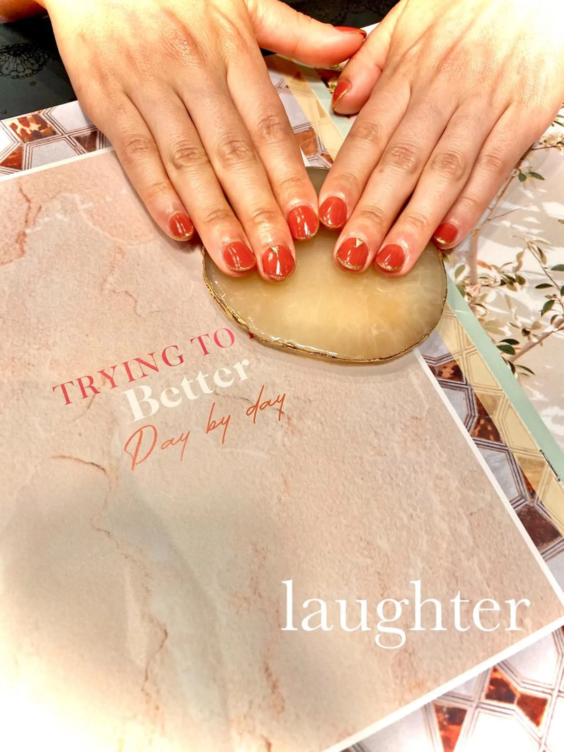 ネイル ショートネイル 春ネイル ハンドネイル laughter nailのネイルデザイン