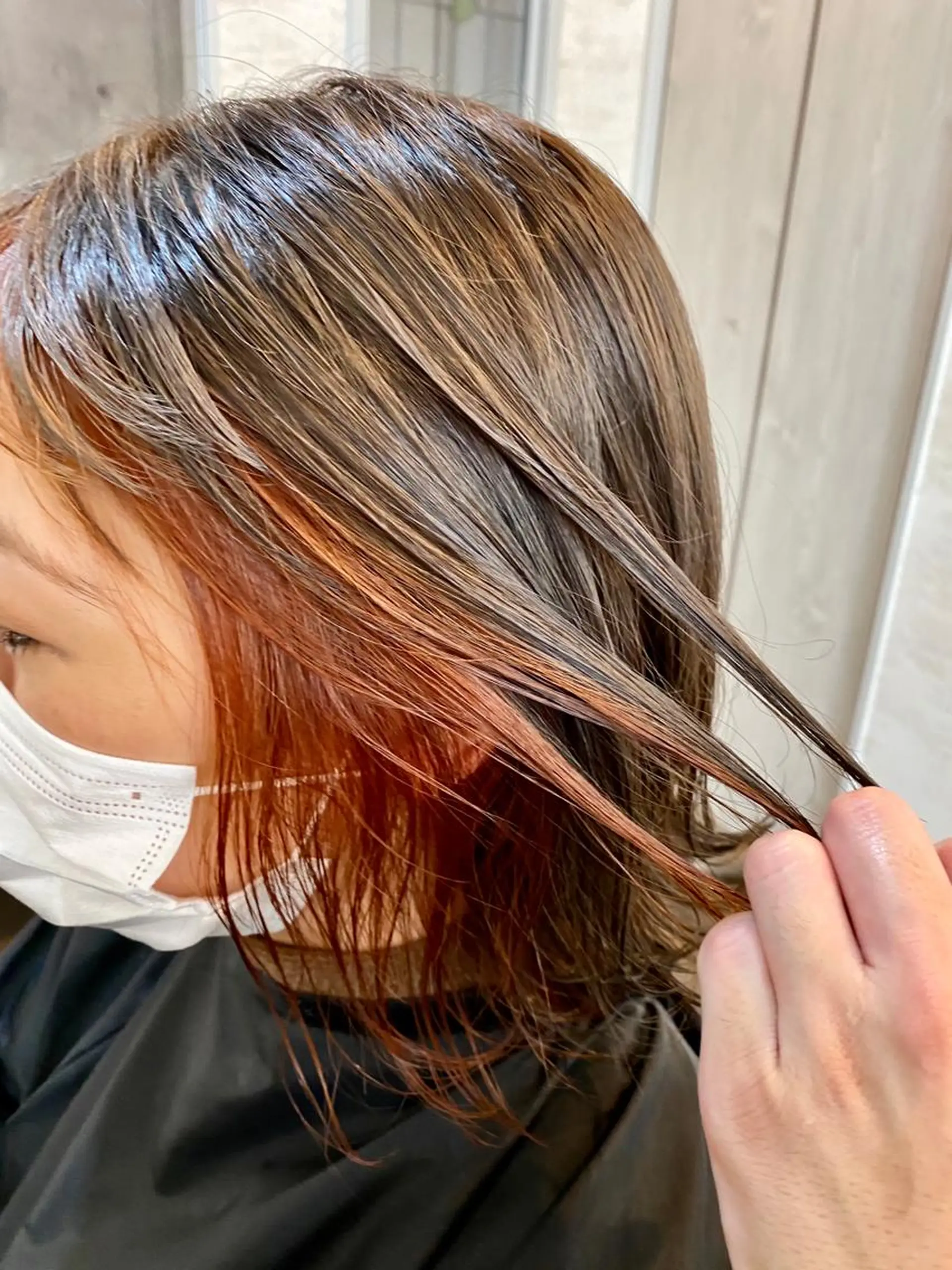 ミディアム ⭐️ショート⭐️美髪 矯正⭐️水口陸のヘアスタイル