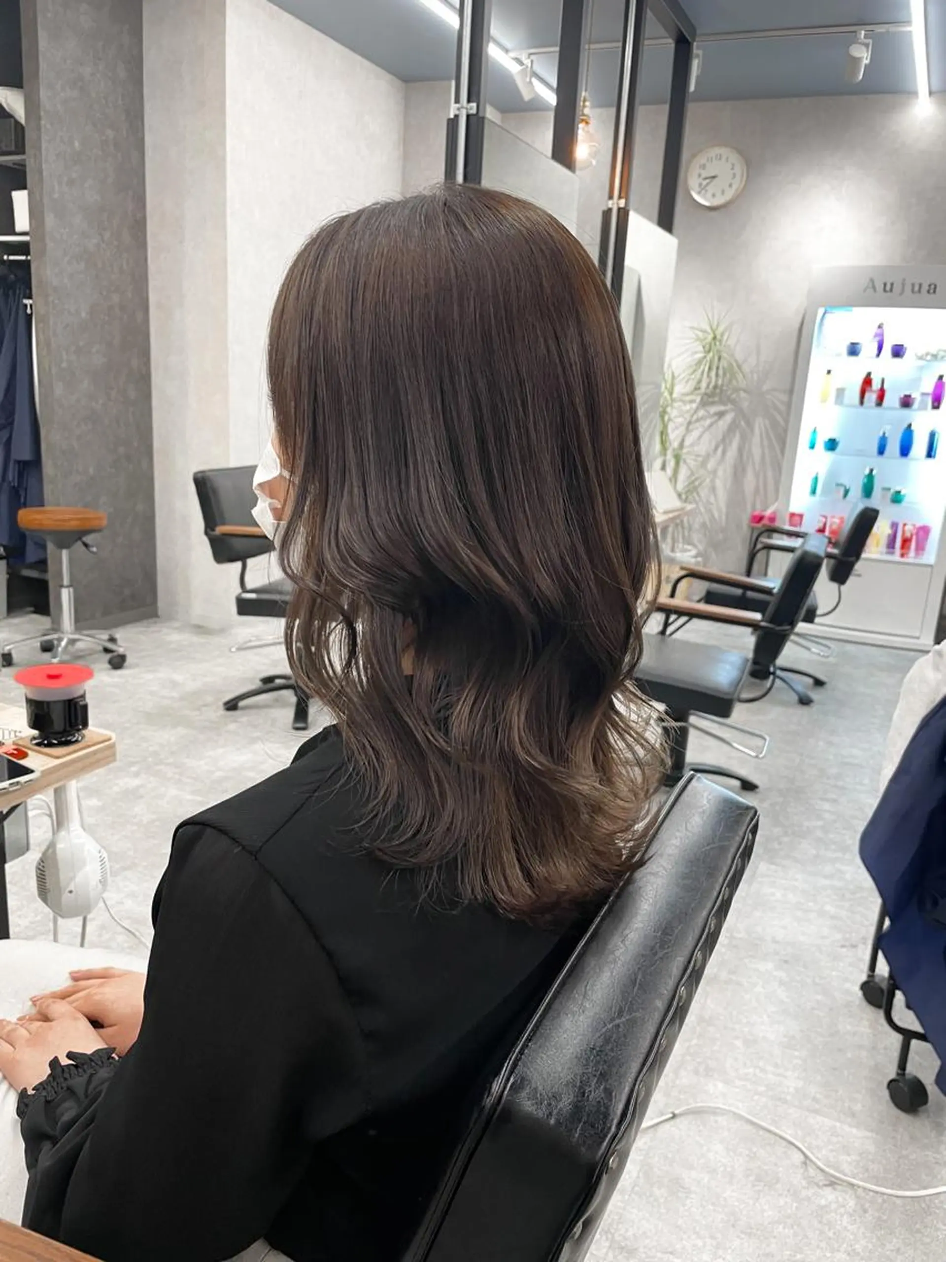 ミディアム カラー いなみね はるきのヘアスタイル