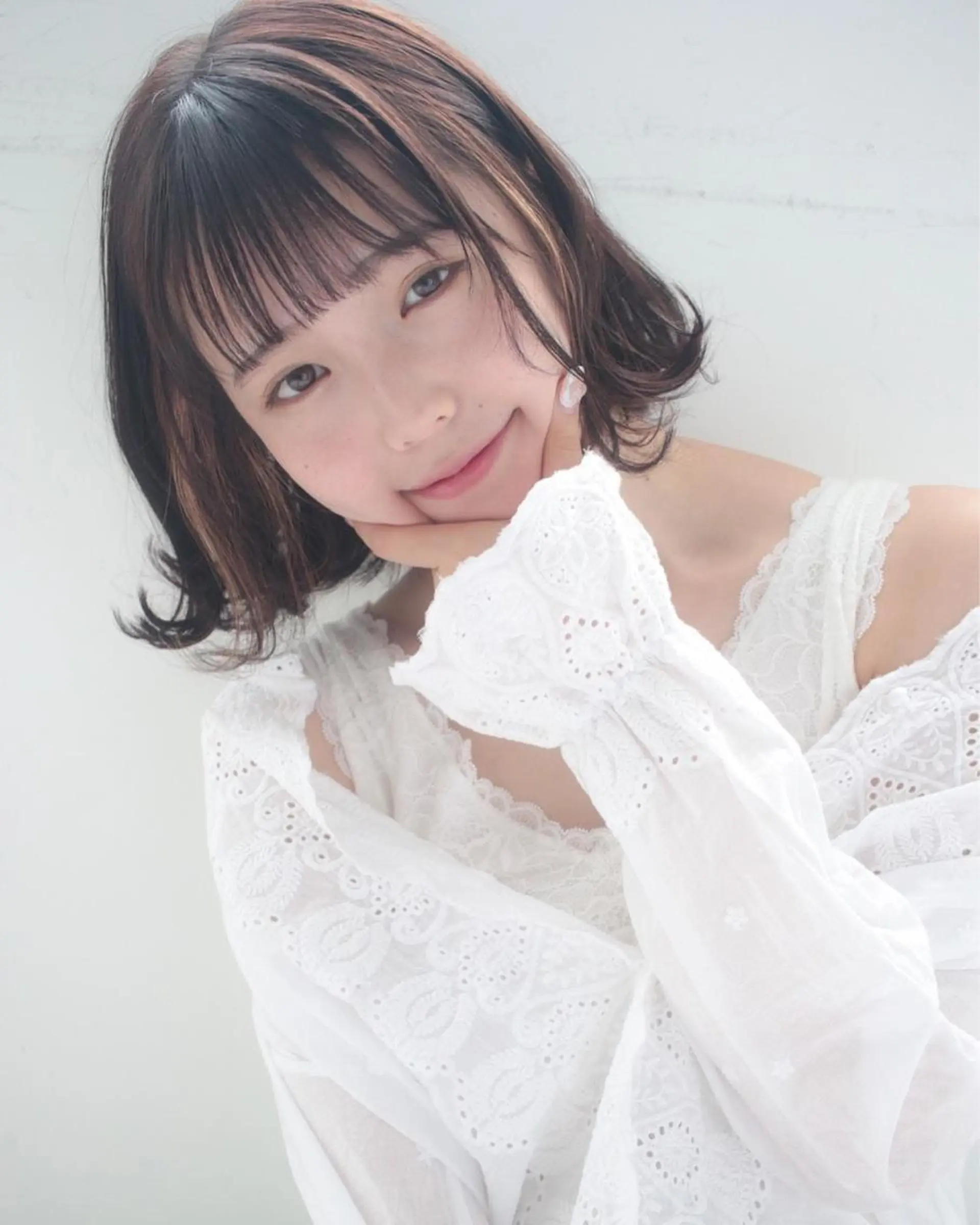 ショート カラー 💘トレンドスタイル 💘透明感ヘアのヘアスタイル