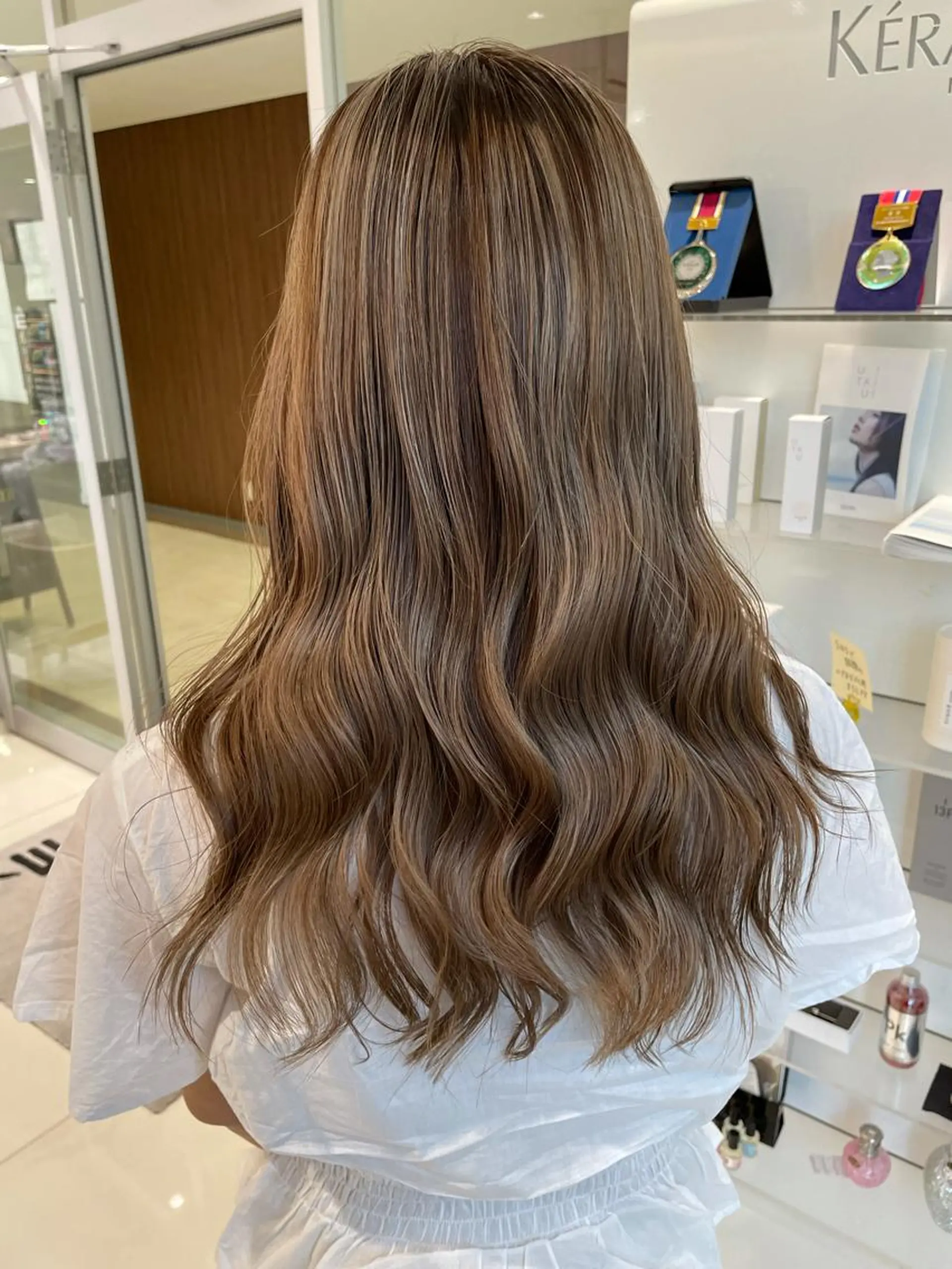 カラー カット ヘアカラー トリートメント 新規限定カット無料 クーポン有り【桂口】のヘアスタイル