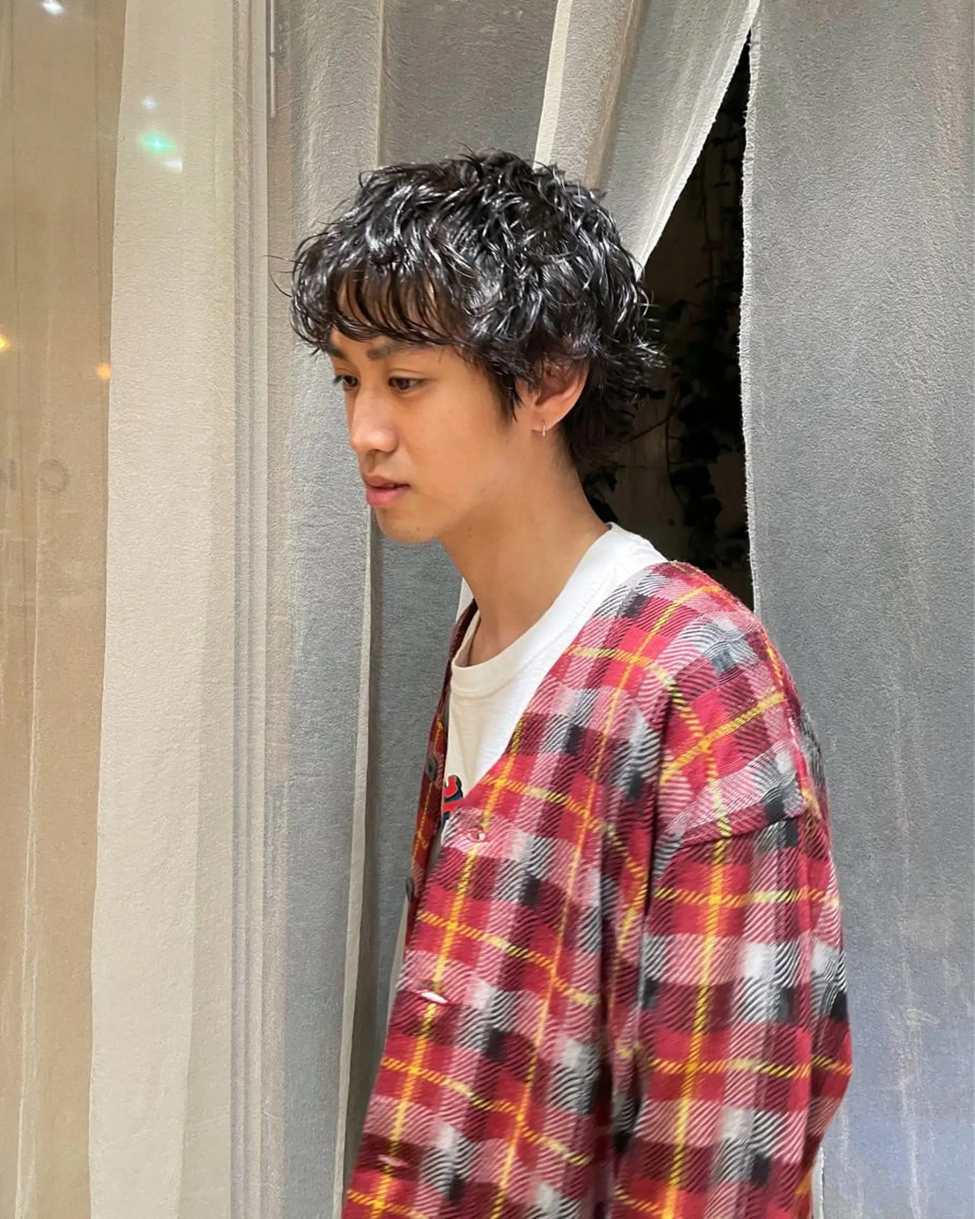 ショート パーマ カット パーマ ボブ/ショート 吉田竣のヘアスタイル