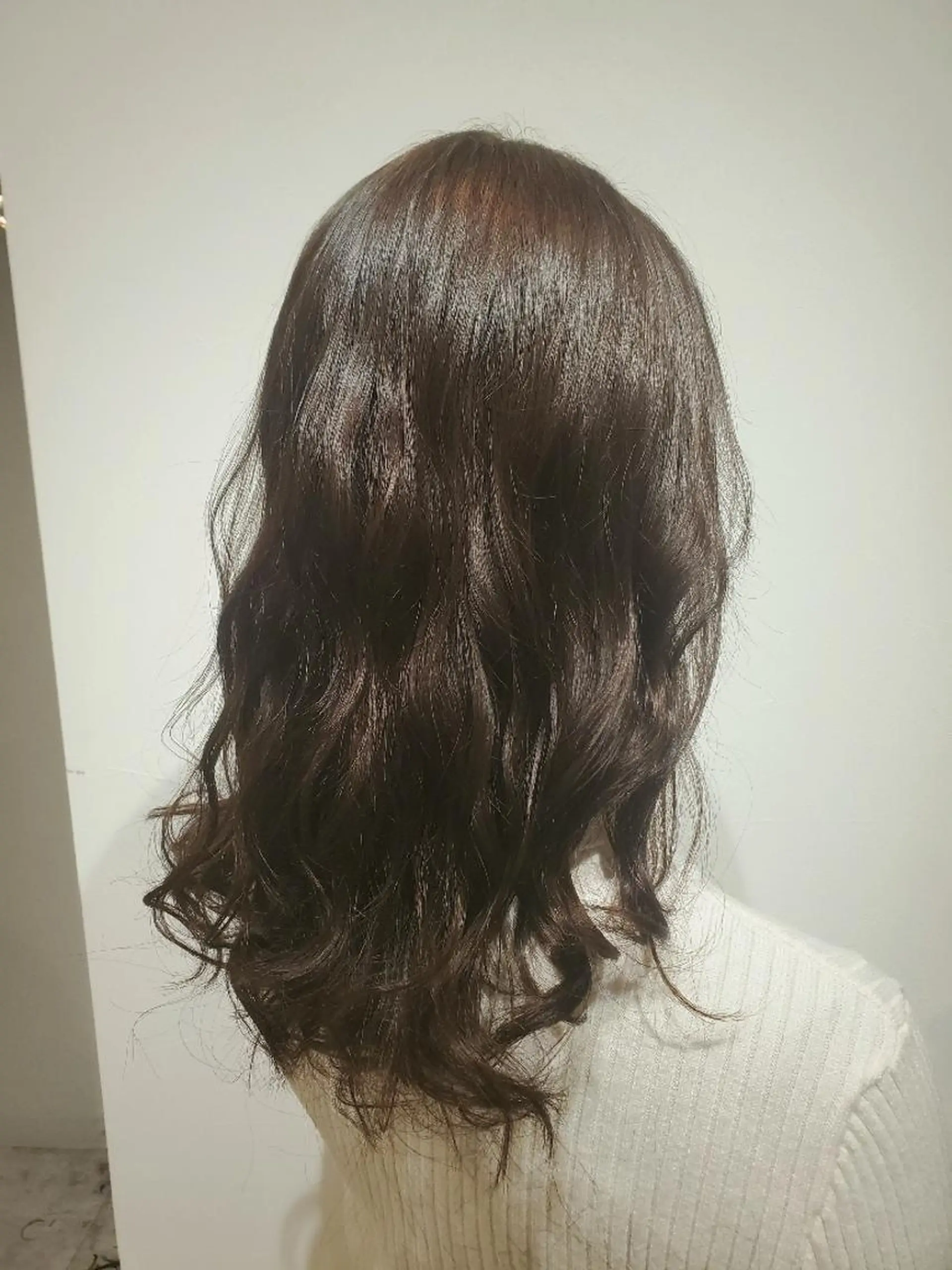 ミディアム カラー ベージュカラー 北九州美容室 🕊️わかな✂︎のヘアスタイル