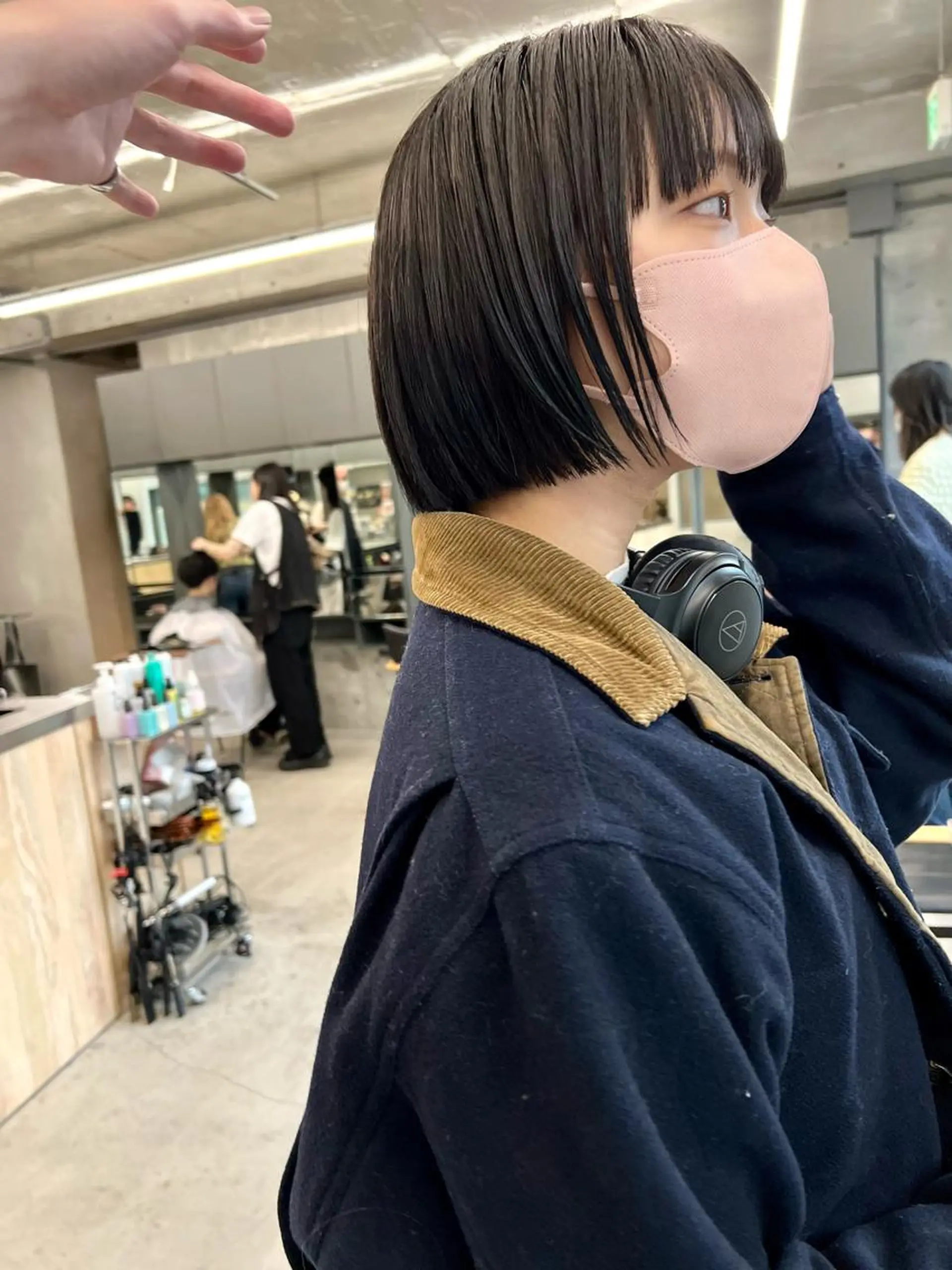 ショート カラー ボブ カット ヘアカラー sakoda shunkiのヘアスタイル