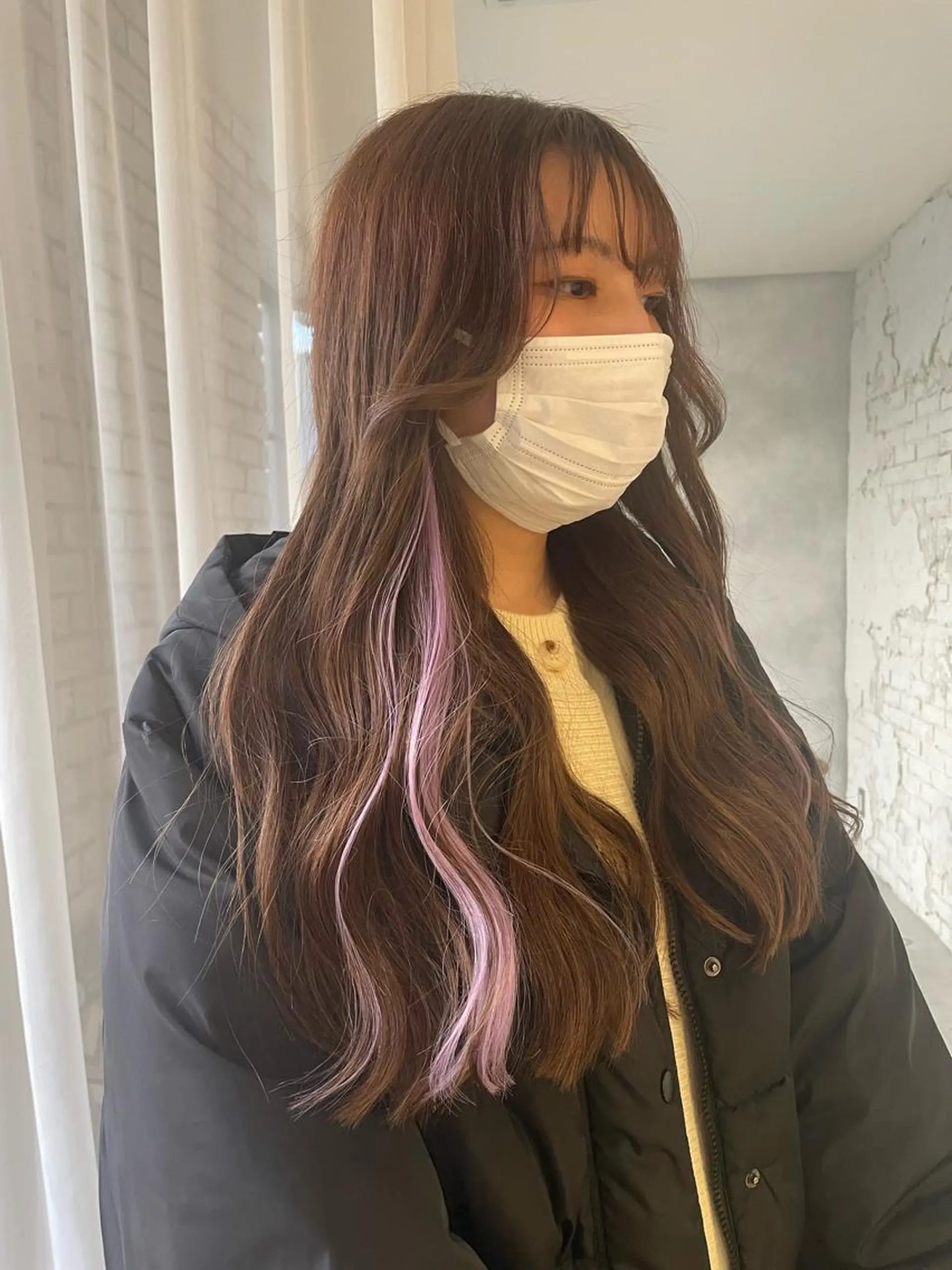 ロング 艶ハイトーン👑♡ NATSUKIのヘアスタイル