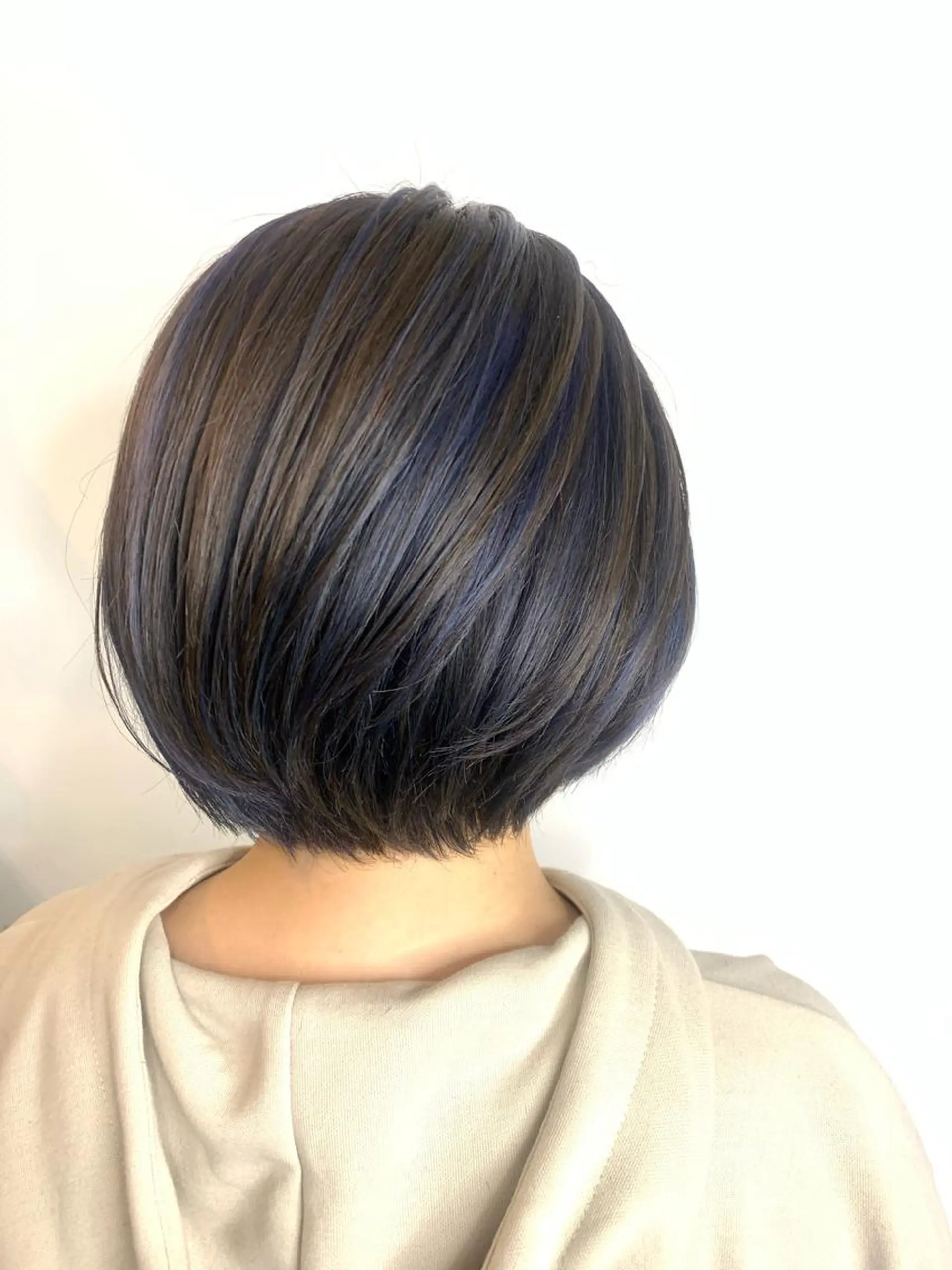 ショート カラー パーマ ヘアアレンジ ブルーカラー ハイライトカラー ハイライト ヘアカラー nico  原宿所属・nico【代表】 市川　拓也のヘアスタイル