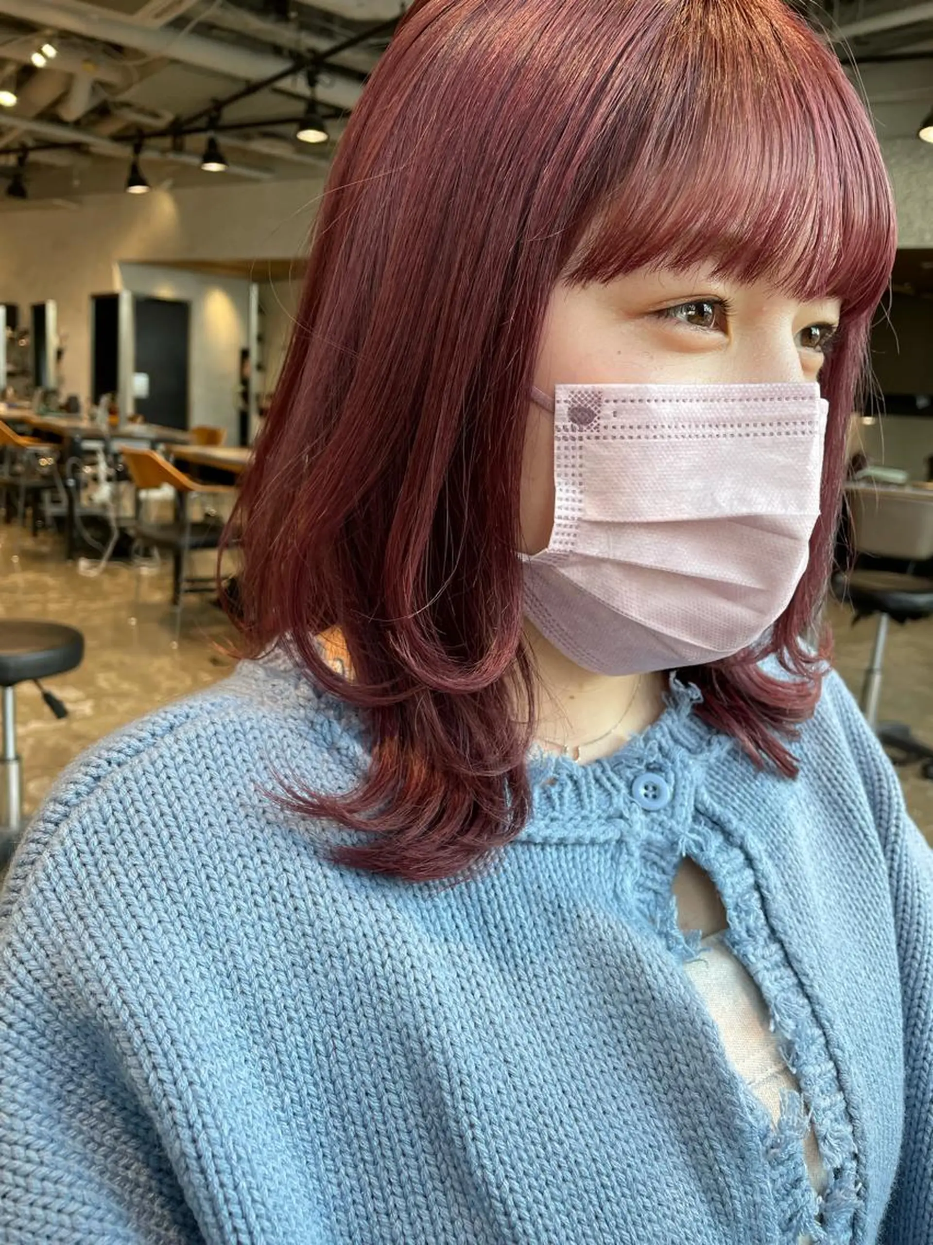 カラー OAK 学芸大学所属・秋葉萌　透明感カラー /レイヤー/ボブ♡のヘアスタイル