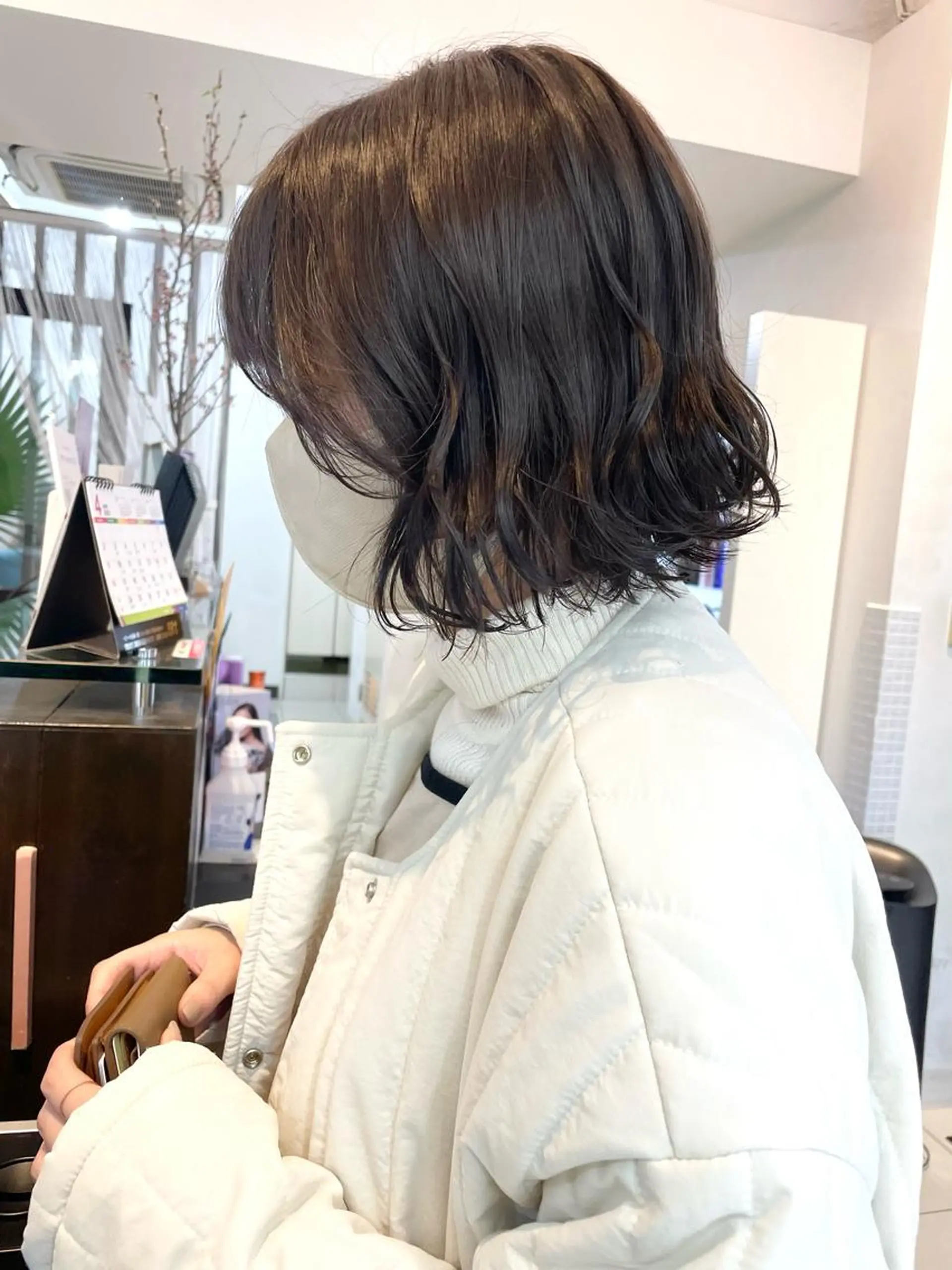 ミディアム 美容学生必見❣️お得 クーポン有り💓池辺のヘアスタイル