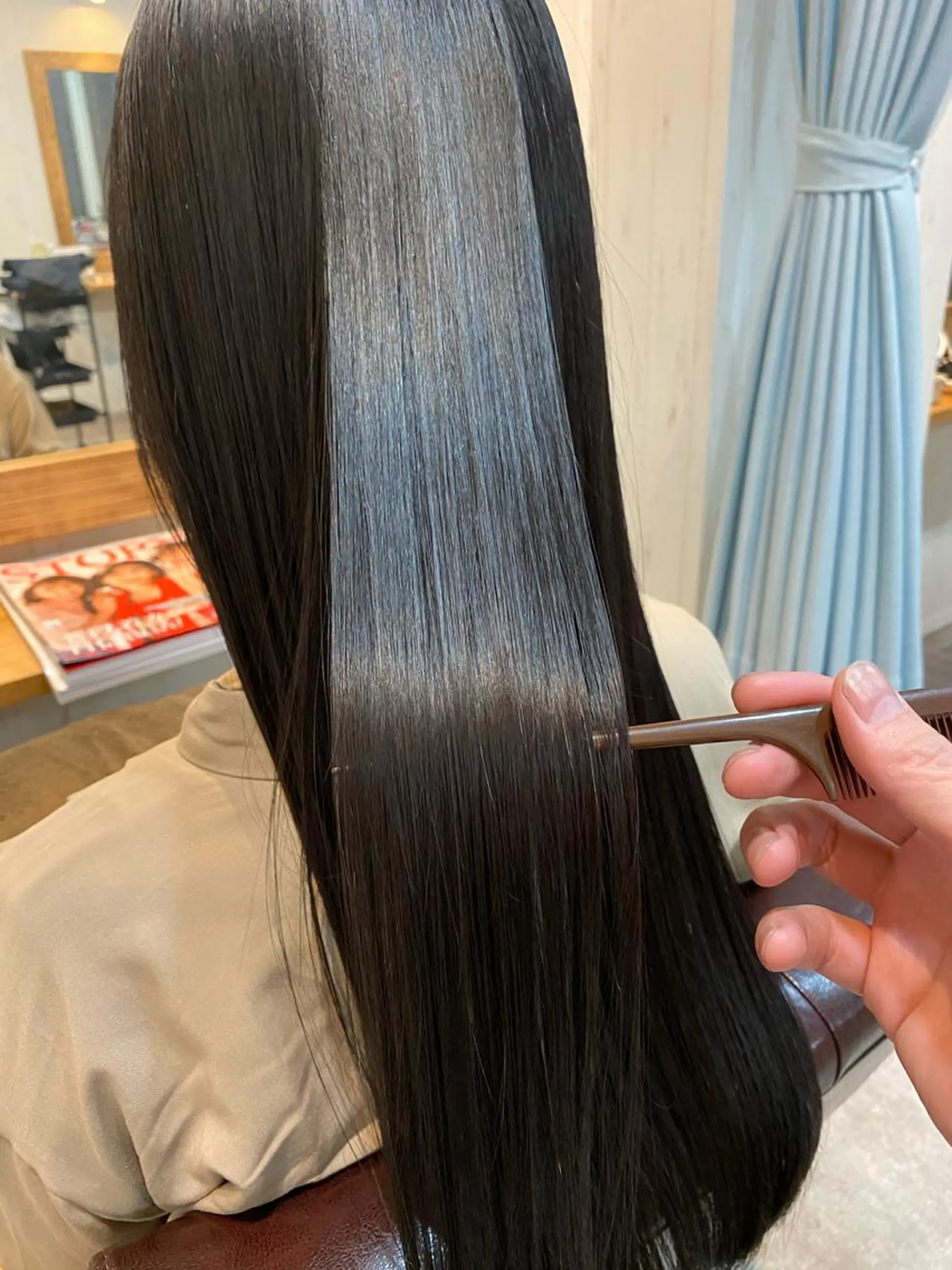 ロング [店長]加地 峻のヘアスタイル