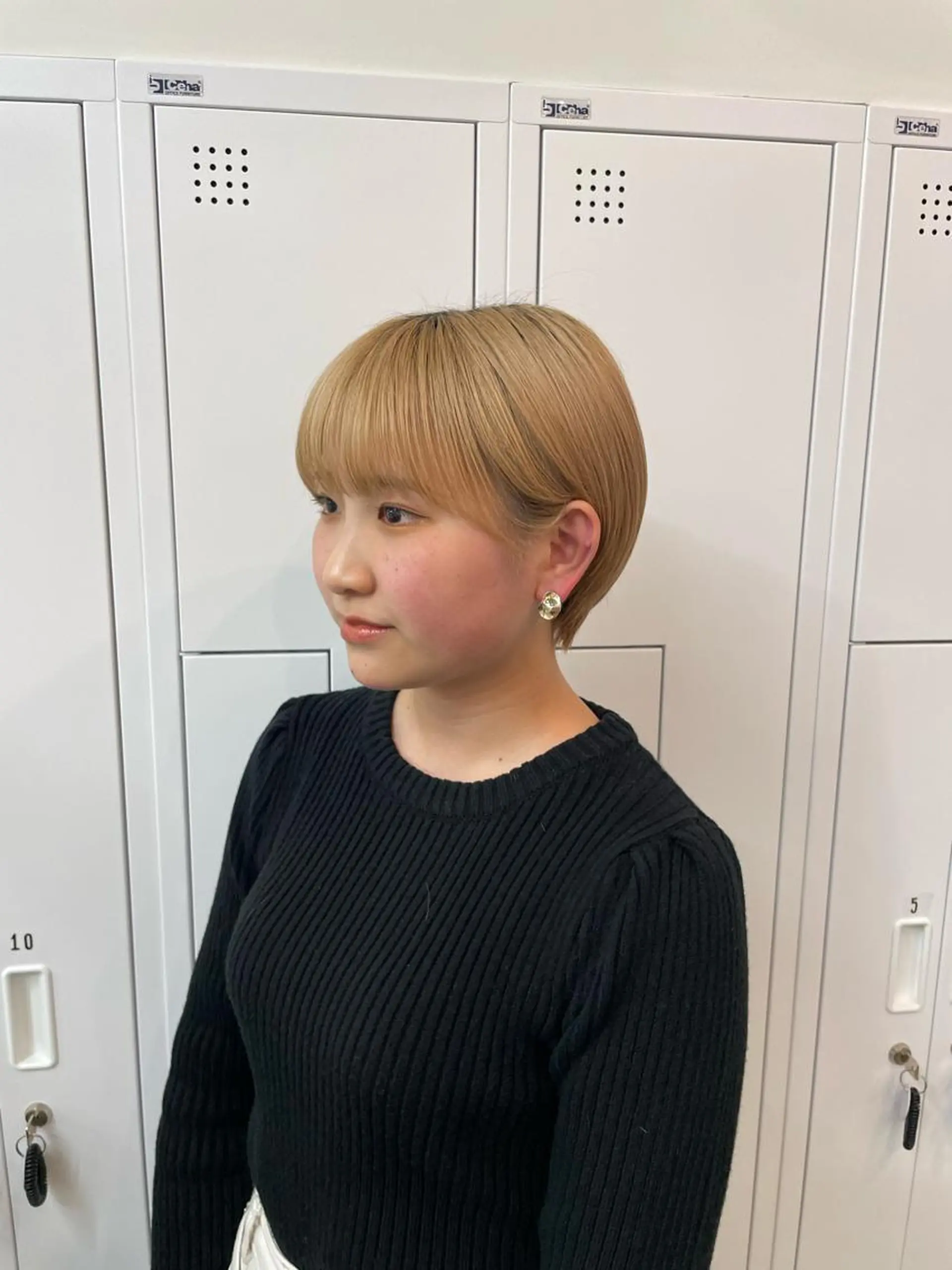 ショート 立野 莉央のヘアスタイル