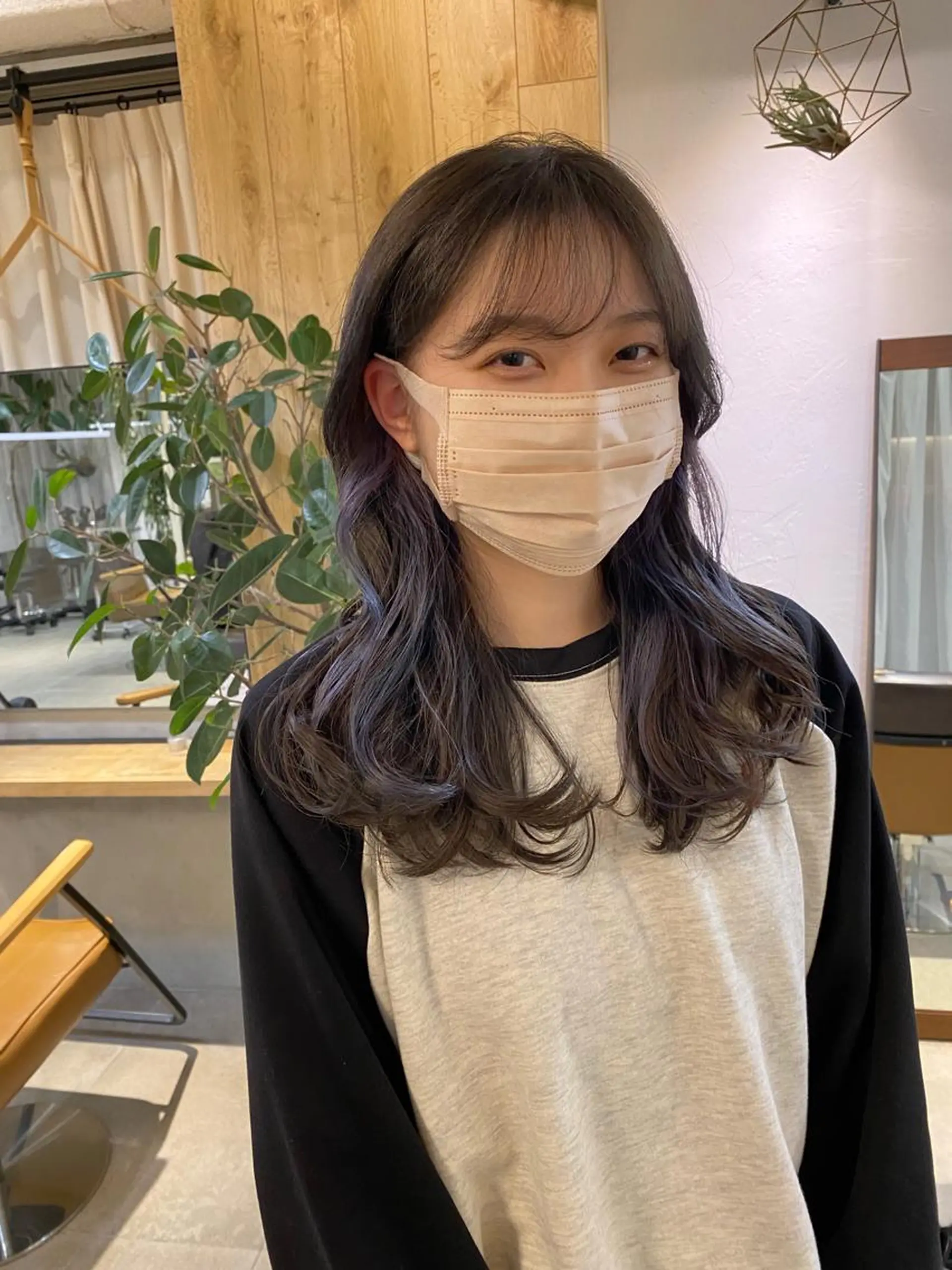 ロング カラー ラベンダーカラー 艶カラー 🤍🫧/makoのヘアスタイル