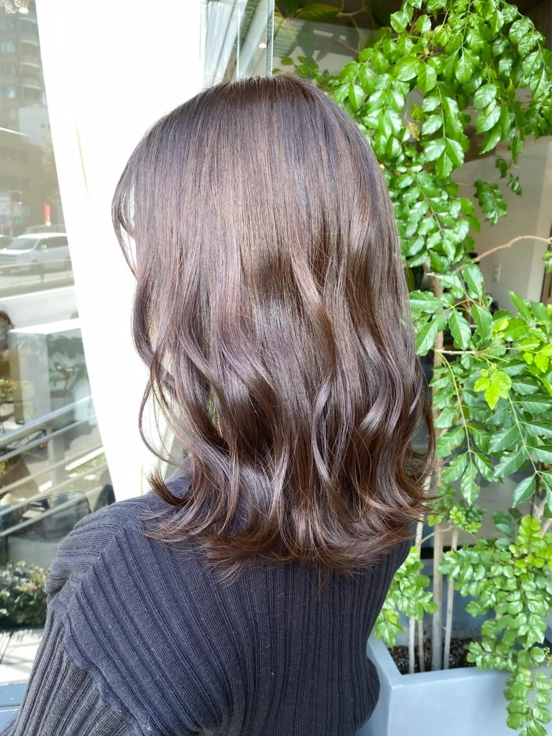 ミディアム カラー ducha所属・DUCHA Tomida naoのヘアスタイル