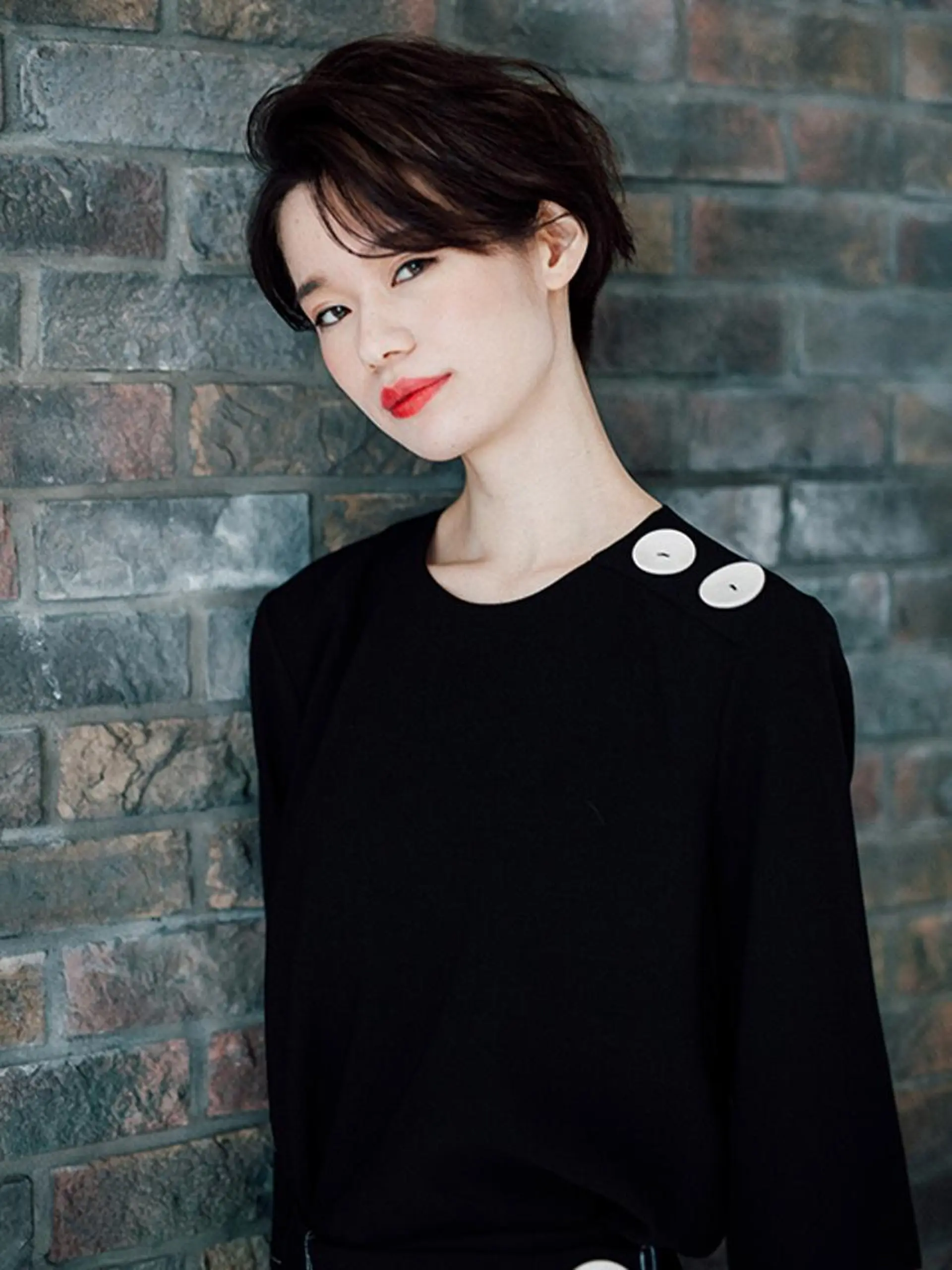 ショート パーマ カット ヘアカラー トリートメント 福島 浩司のヘアスタイル