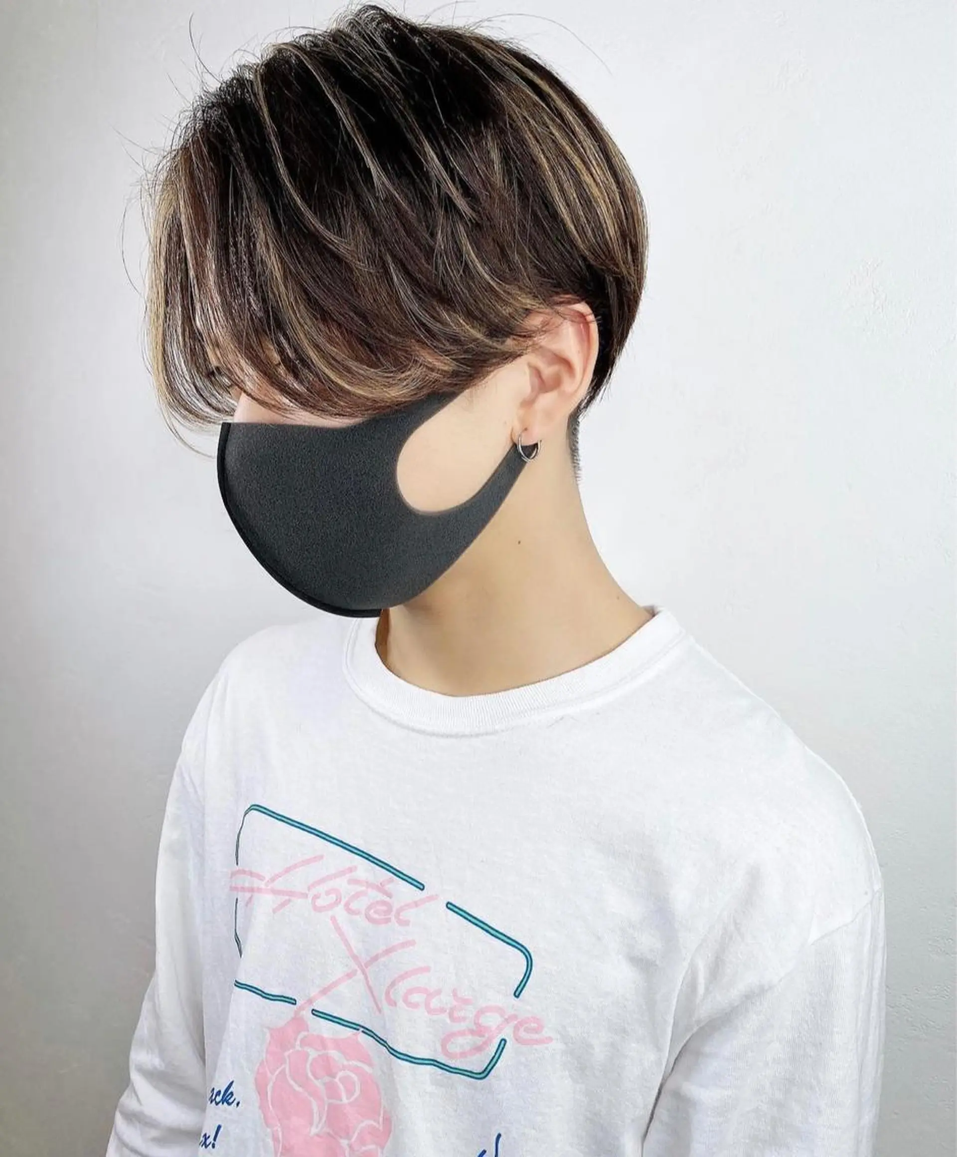 カラー メンズ カット 宍戸 海斗のヘアスタイル