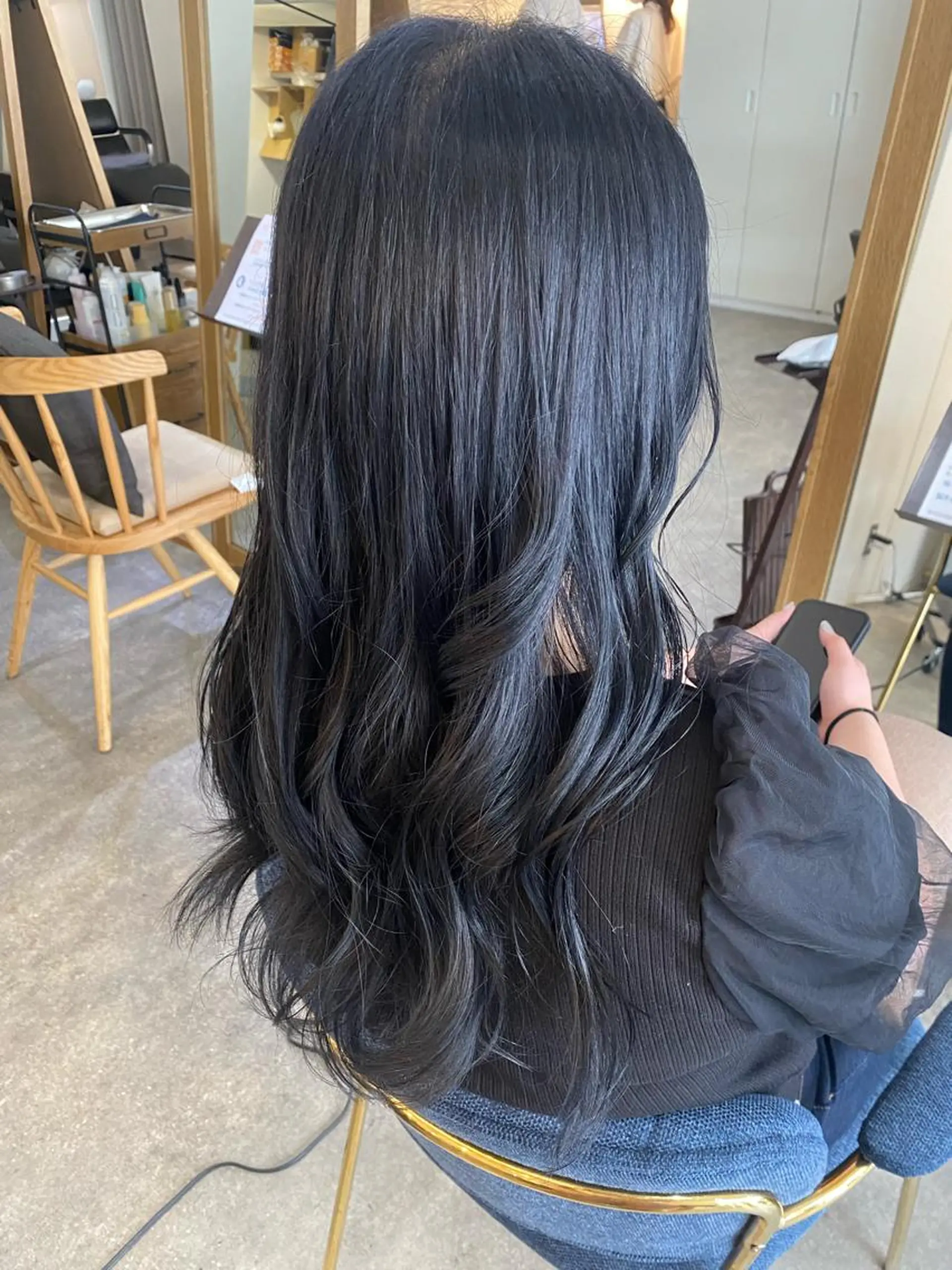 セミロング カラー ヘアアレンジ ヘアカラー ボブ /ニュアンス/ satomi🧸💖のヘアスタイル