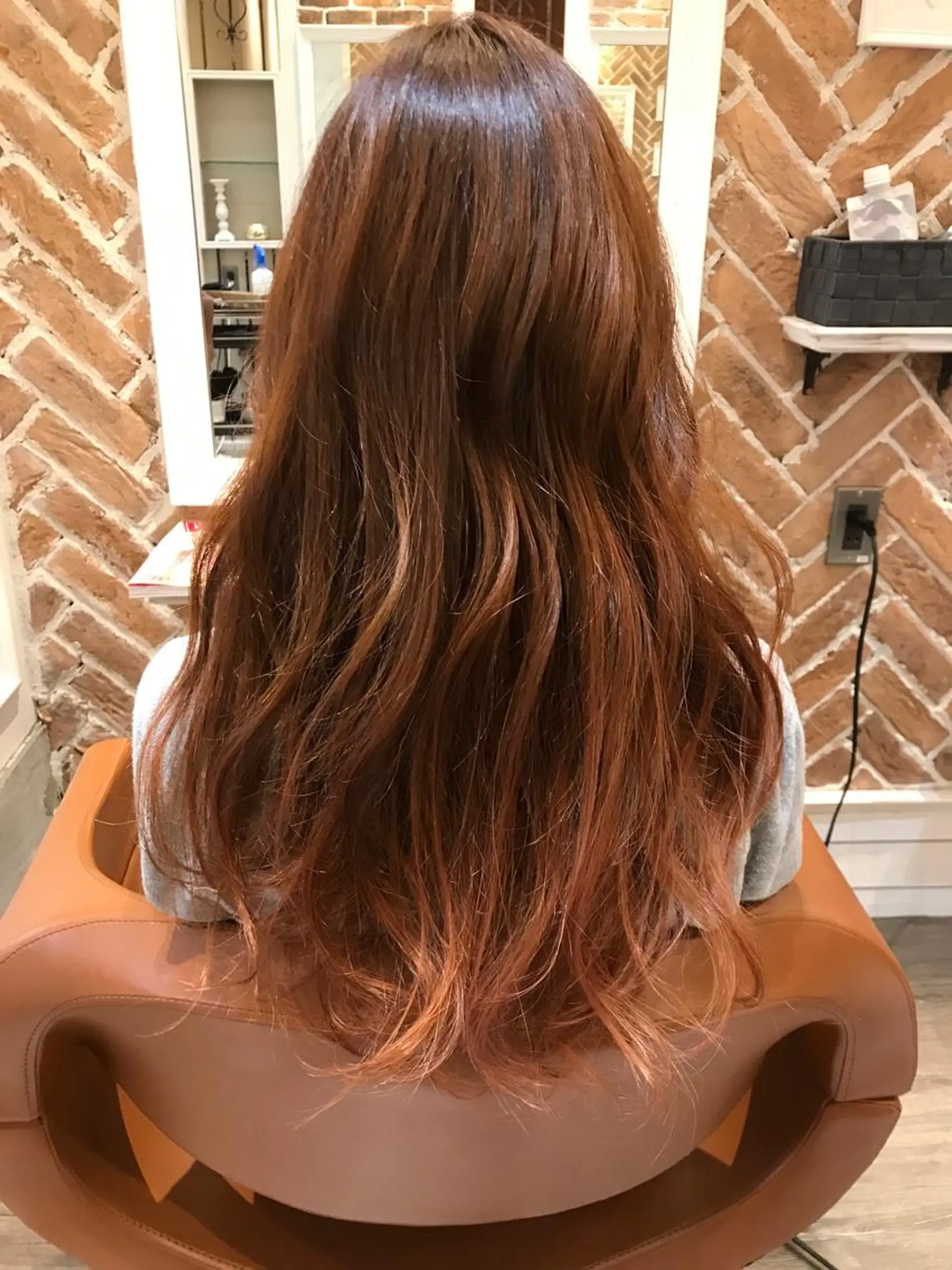 カラー グラデーションカラー ピンクカラー 神野 雅樹のヘアスタイル