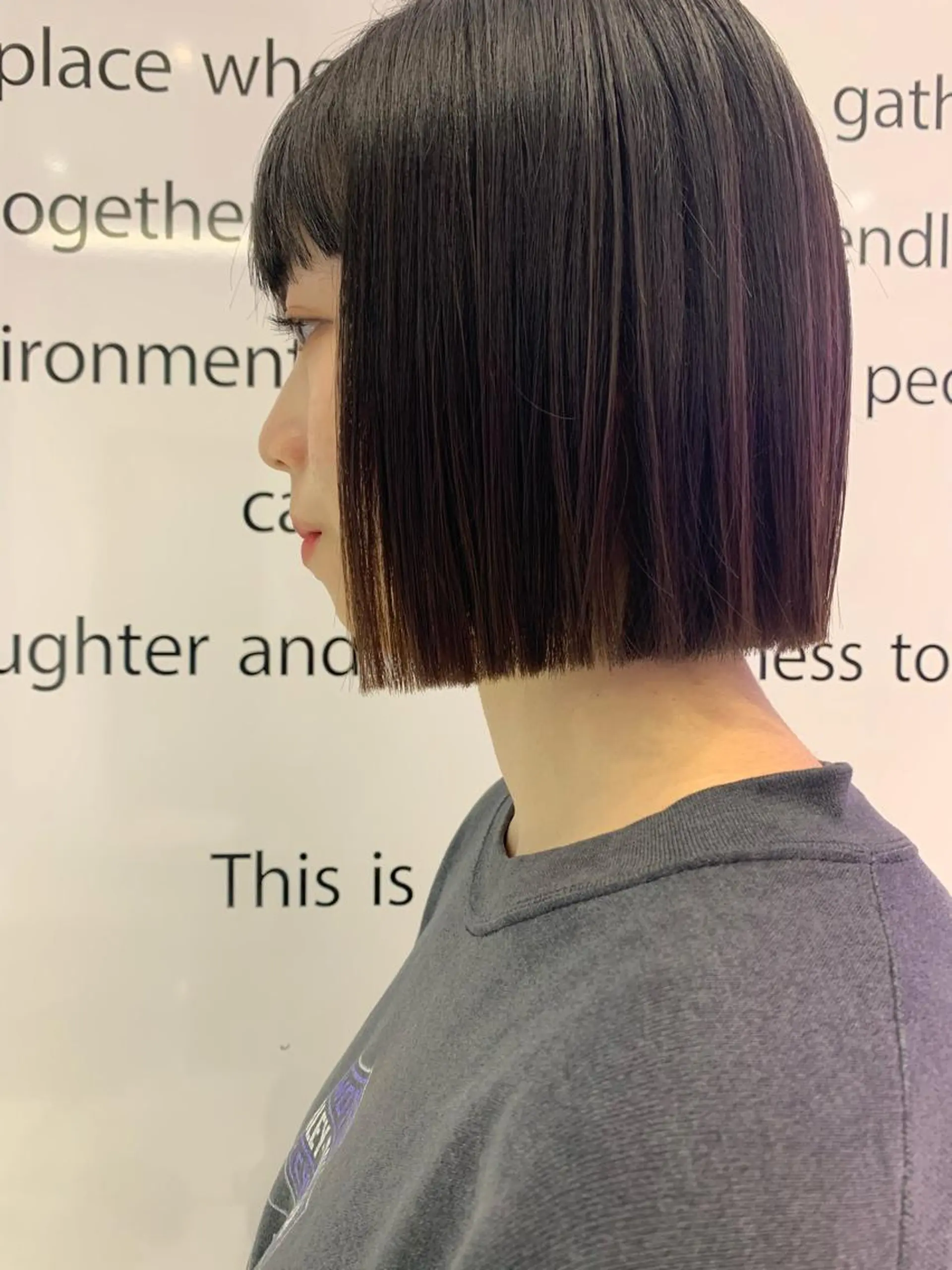 ショート ハッシュカット/ハイ トーン/MANAMIのヘアスタイル