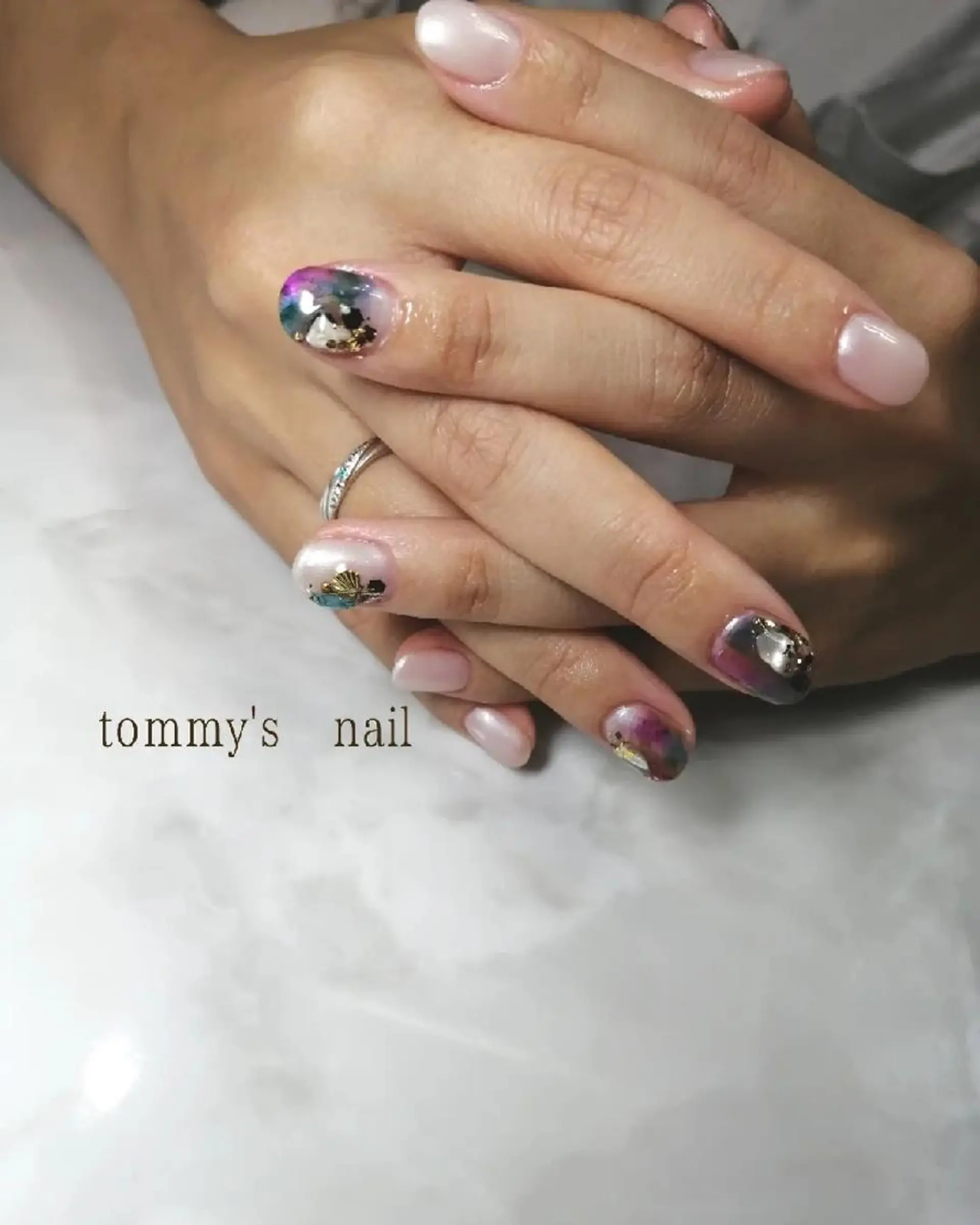 ネイル ハンドネイル tommy's nail所属・福岡/若よもぎ蒸し 全身美容が叶うサロンのネイルデザイン